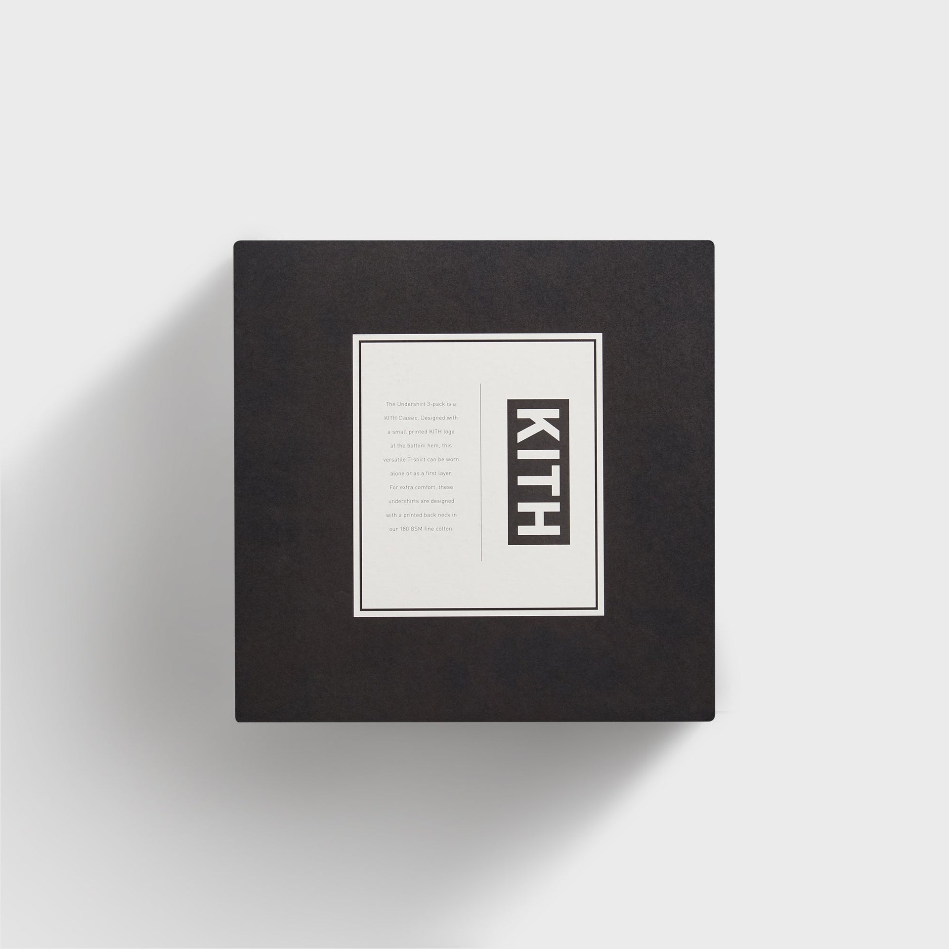Kith 3inPack Undershirt in Black