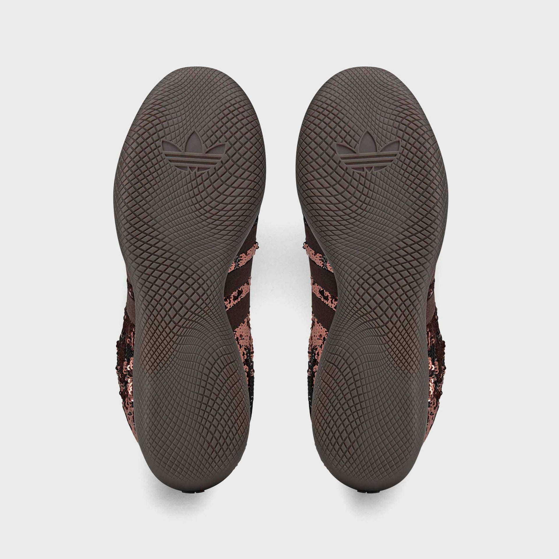 adidas x Wales Bonner Karintha Lo Sequin - Dark Brown / Core Black