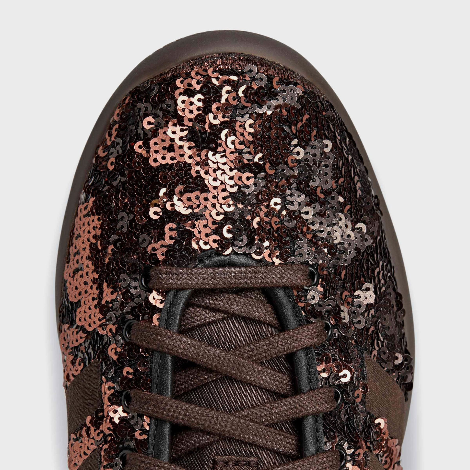 adidas x Wales Bonner Karintha Lo Sequin - Dark Brown / Core Black