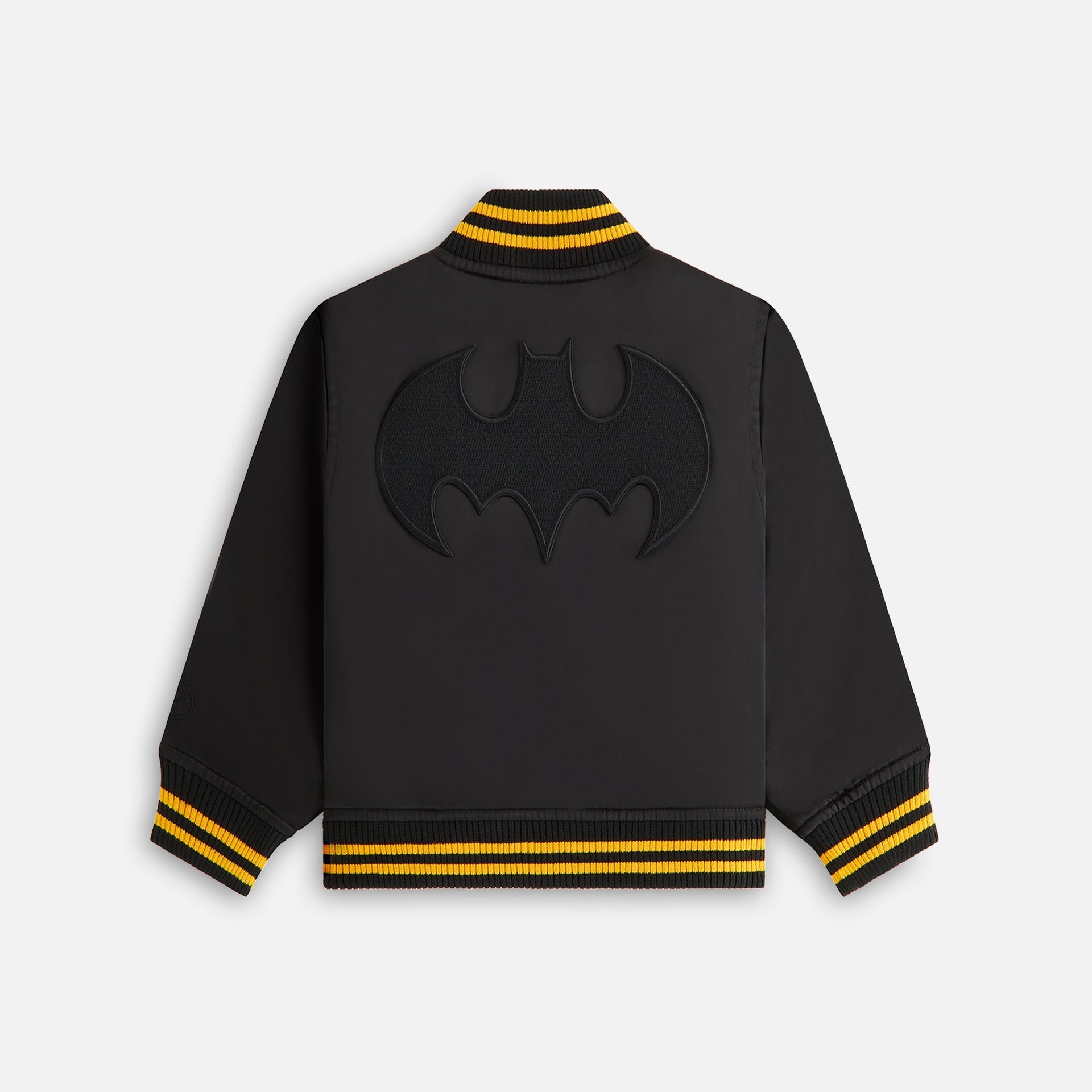 Batman | Kith Baby Satin Bomber Jacket - Black