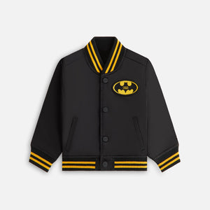 Batman | Kith Baby Satin Bomber Jacket - Black