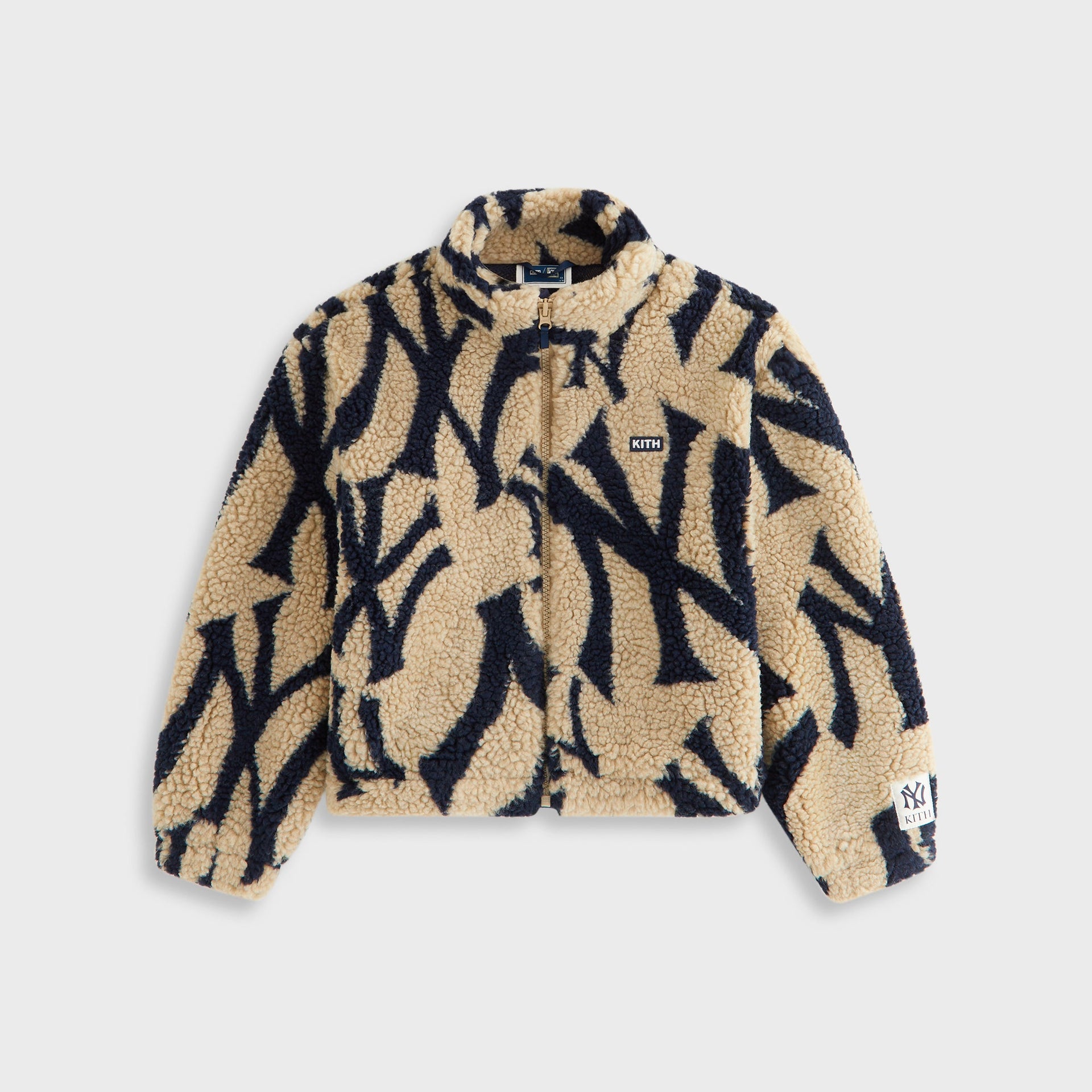 Kith Baby for the New York Yankees Sherpa Jacket - Canvas