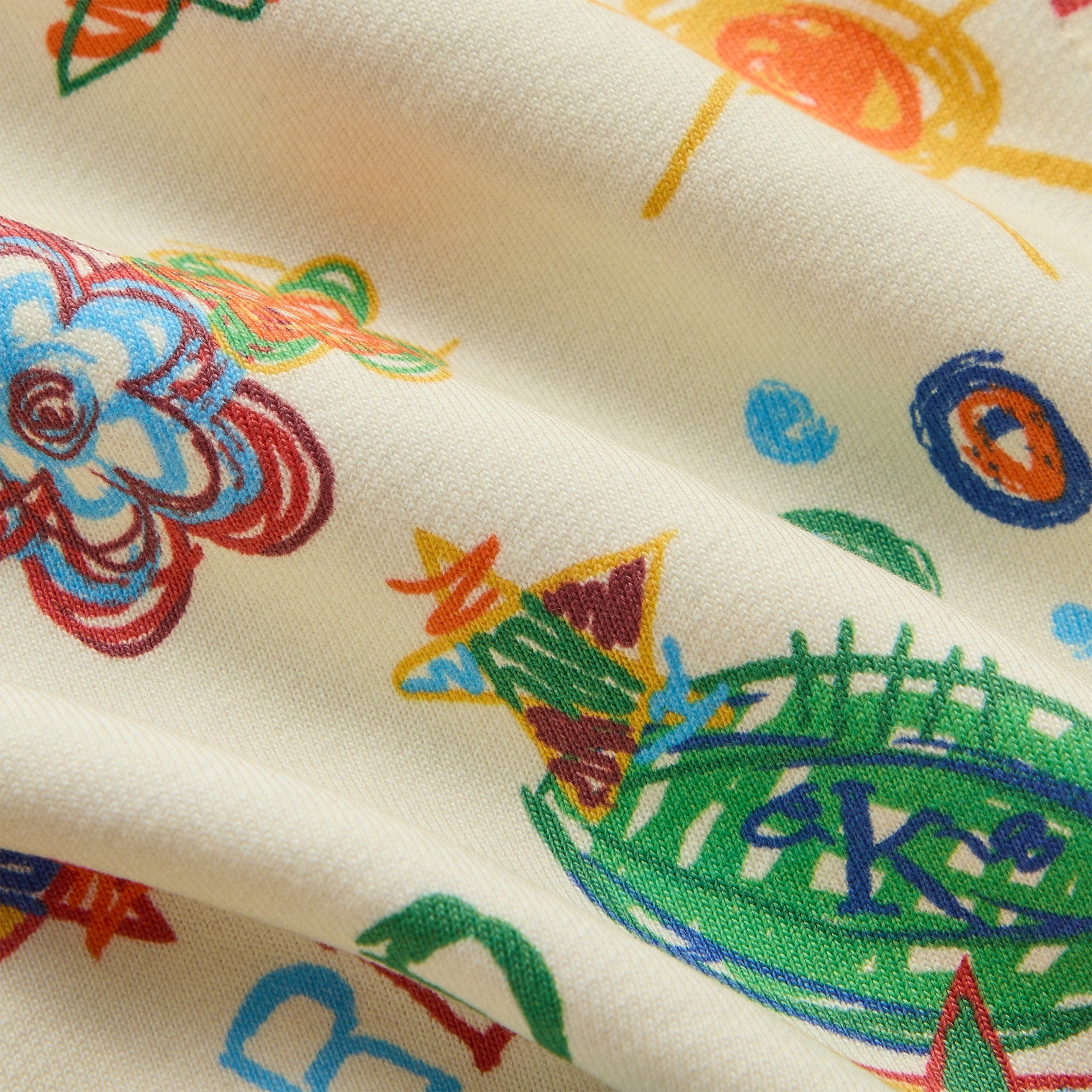 Kith Baby NY Sketchbook Varsity Jacket - Sandrift