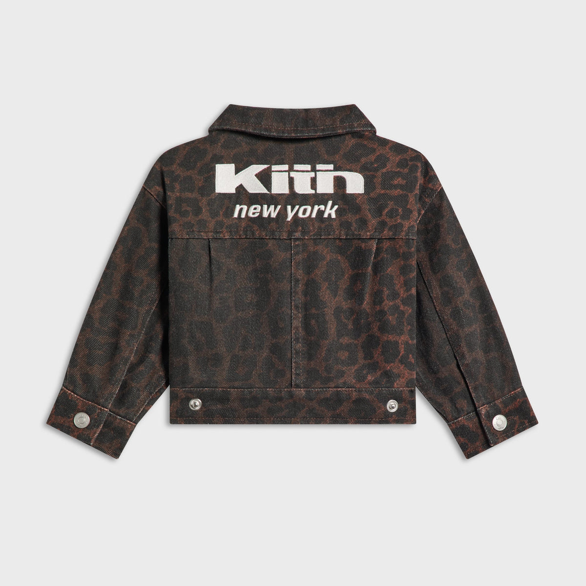 Kith Baby Leopard Alonzo Denim Jacket - Incognito
