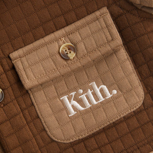Kith Baby Color-Block Knit Apollo Shirt - Teak
