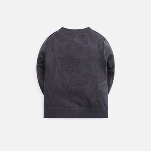 Kith Baby All-Over Print Liam Crew - Black