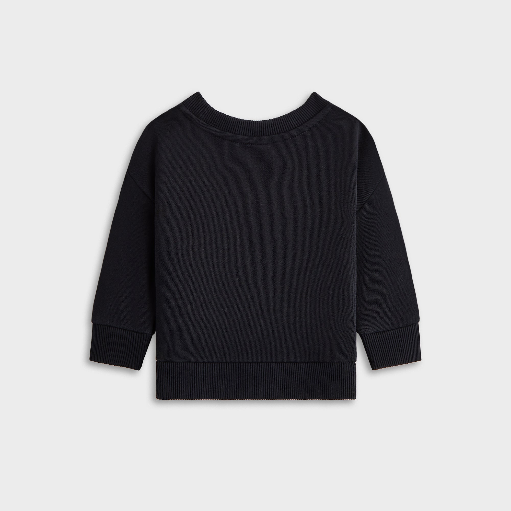 Kith Baby Long Sleeve Nelson Crewneck - Black – Kith Europe