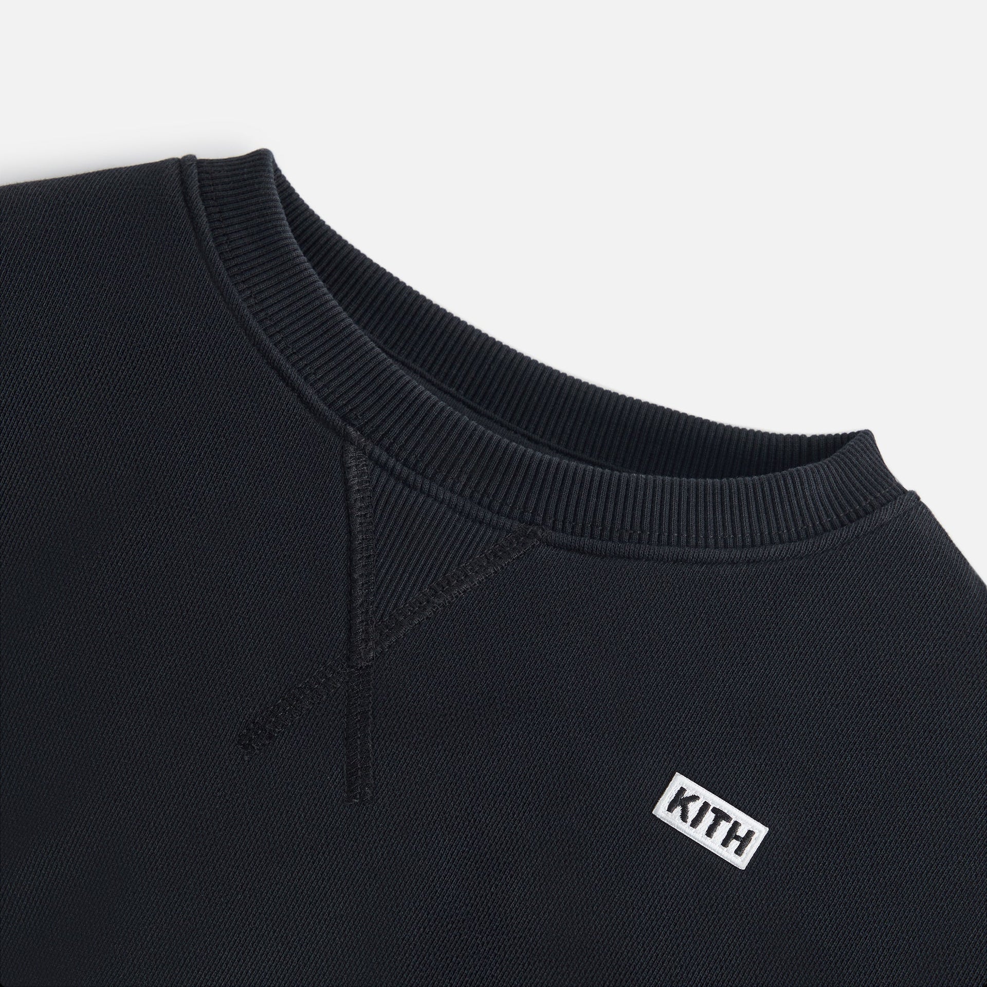 Kith Baby Long Sleeve Nelson Crew - Black