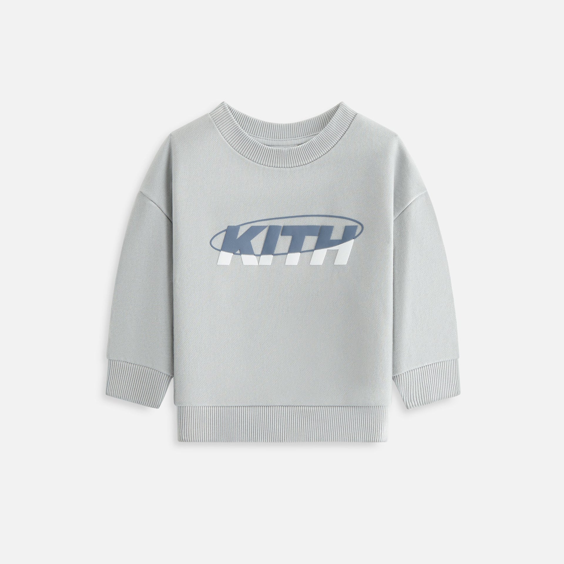 Kith Baby Logo Nelson Crewneck - Mist