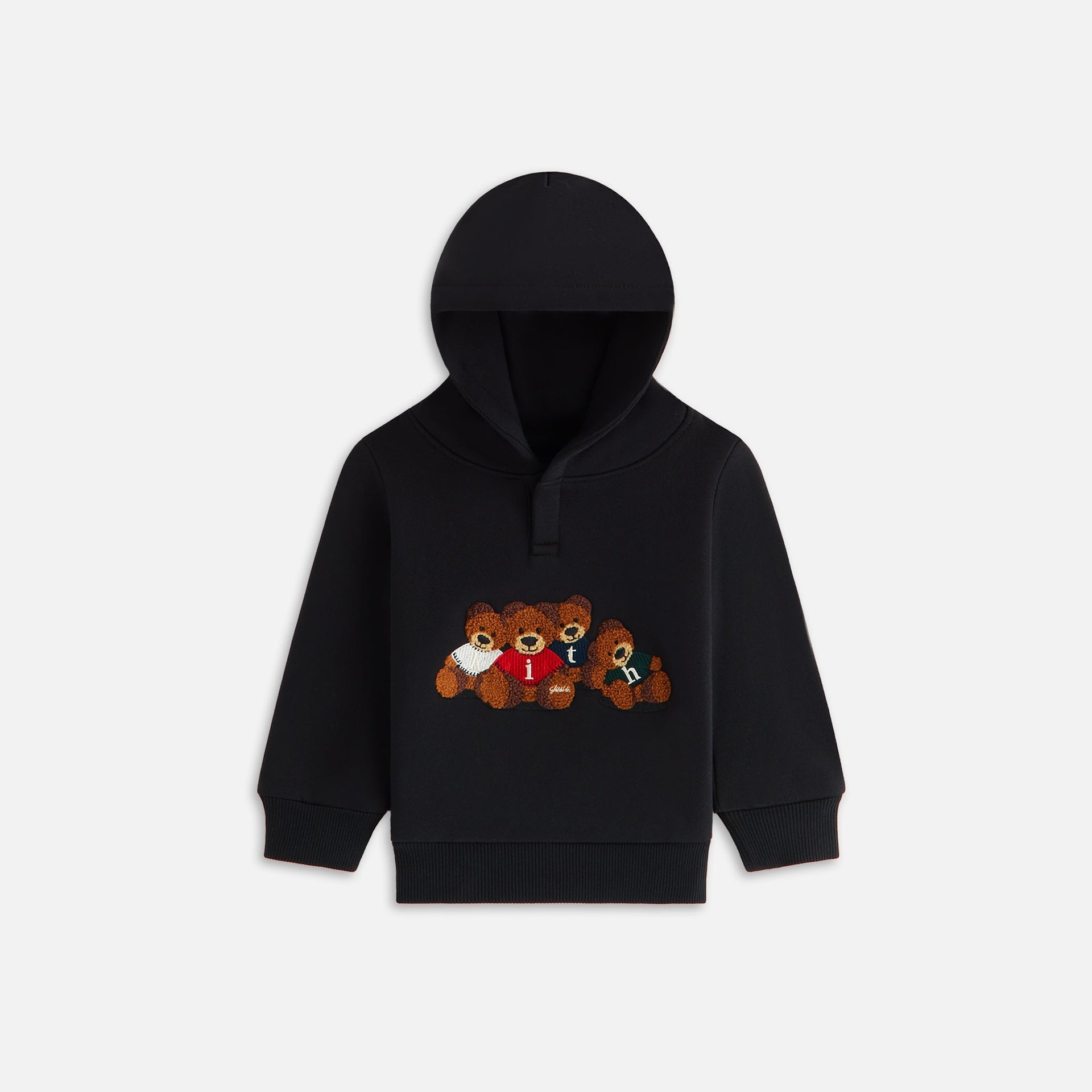 Kithmas Baby Teddy & Friends Williams Hoodie - Black