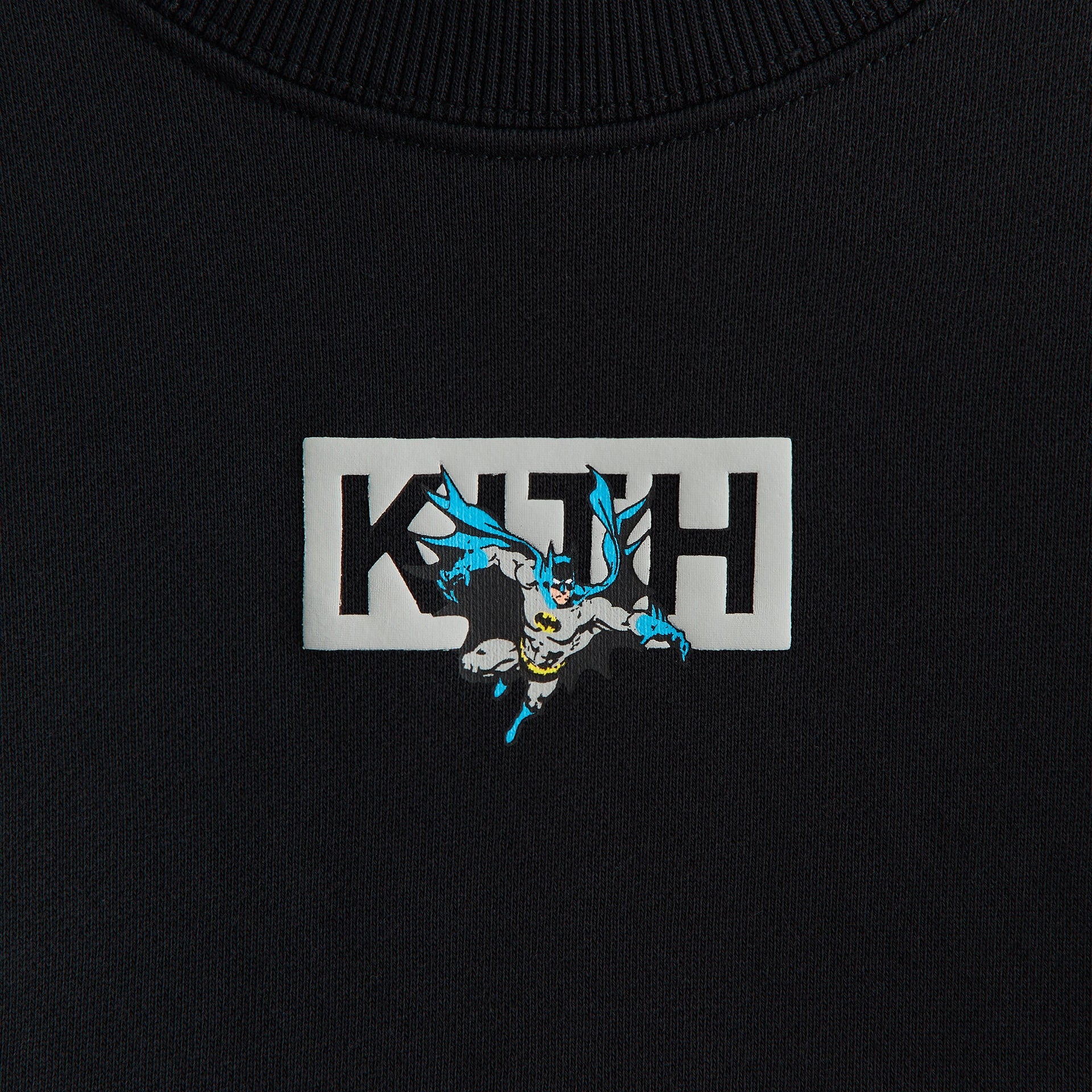 Batman | Kith Baby Classic Logo Nelson Crewneck - Black