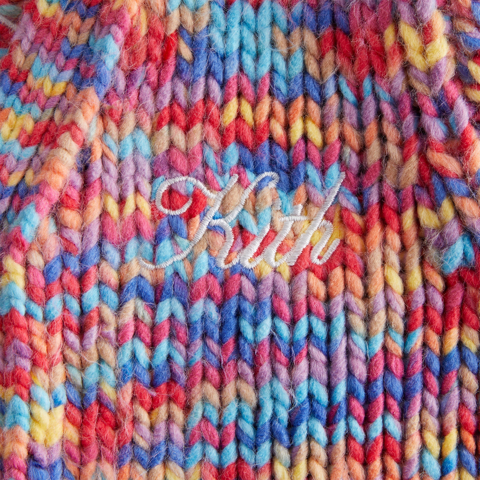 Kith Baby Weirfield Logo Space Dye Cardigan - Fervor – Kith