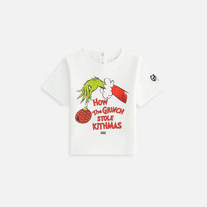 Kith Baby for The Grinch Book Title Tee - White