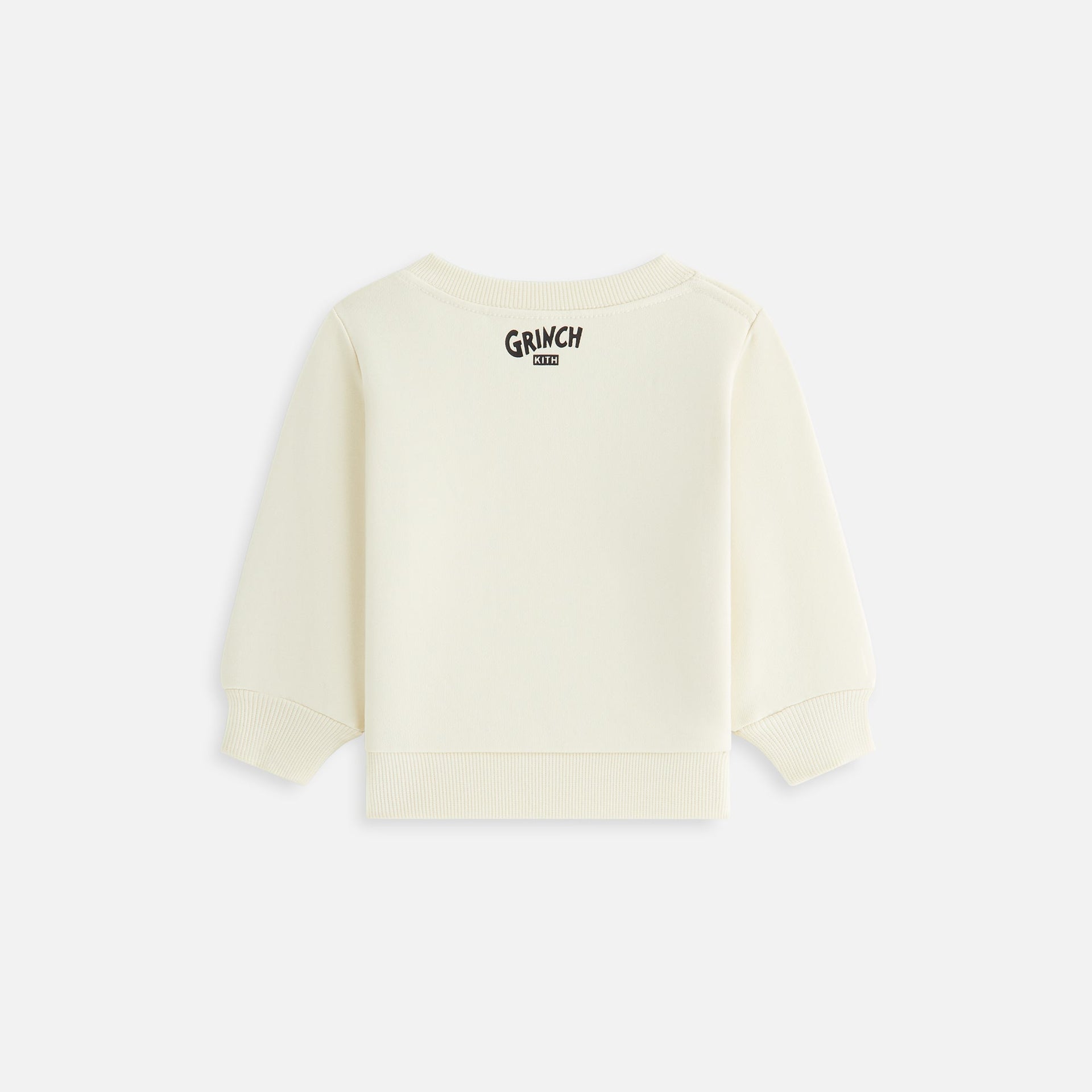 Kith Baby for The Grinch Classic Logo Crewneck - Sandrift