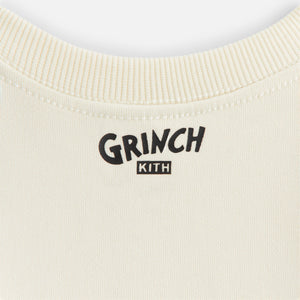 Kith Baby for The Grinch Classic Logo Crewneck - Sandrift