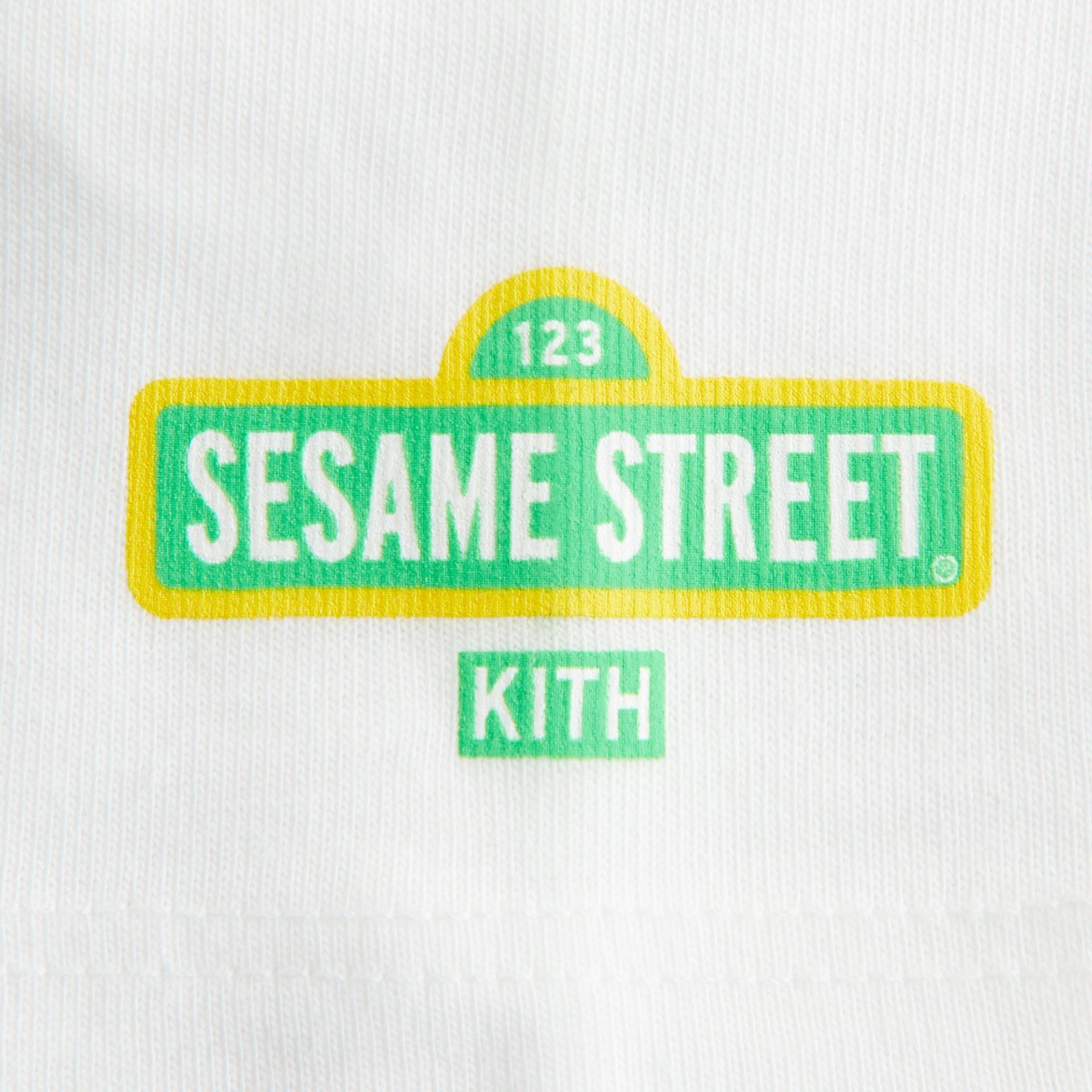 Kith Baby for Sesame Street Book Tee - White