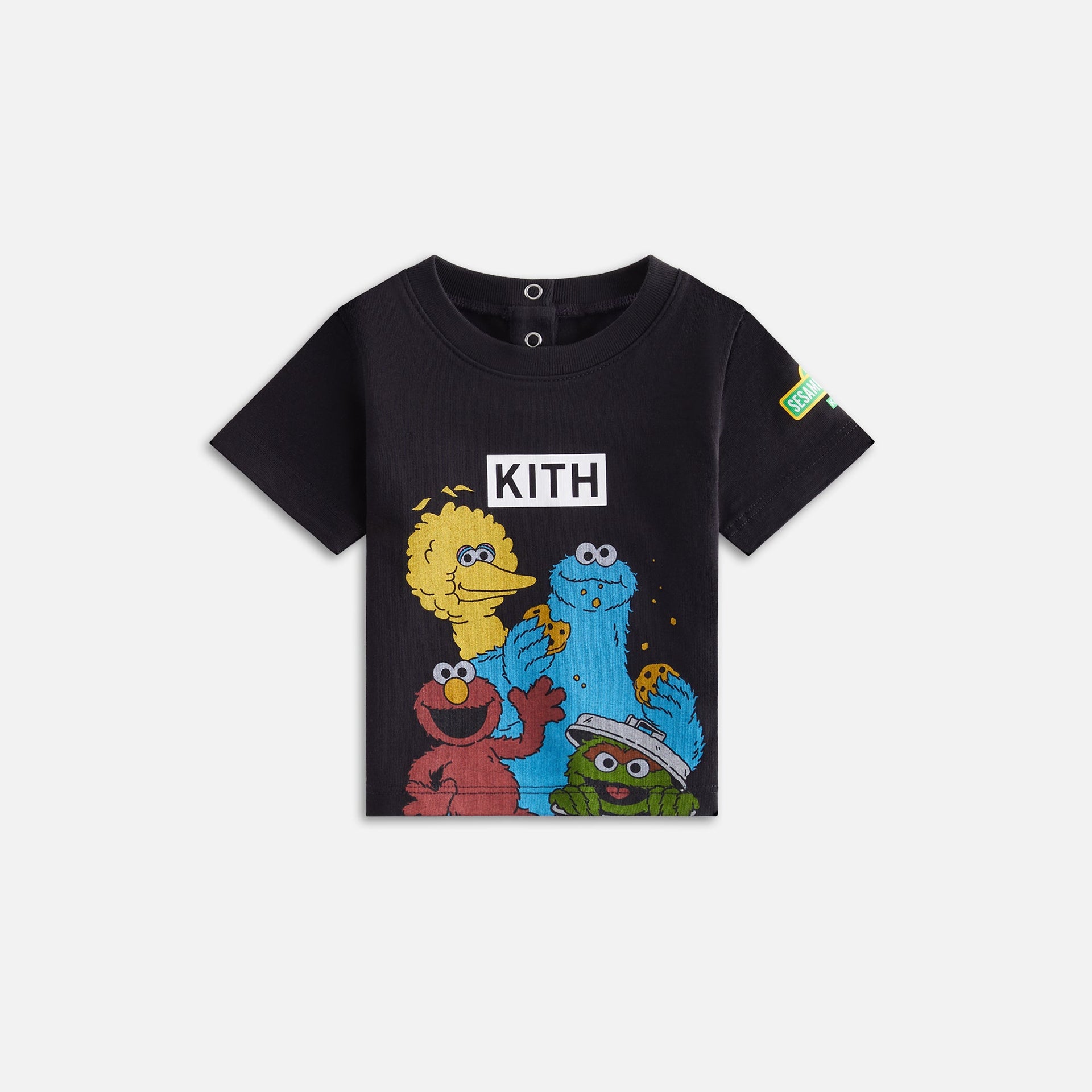 Kith Baby for Sesame Street Family Tee - Black