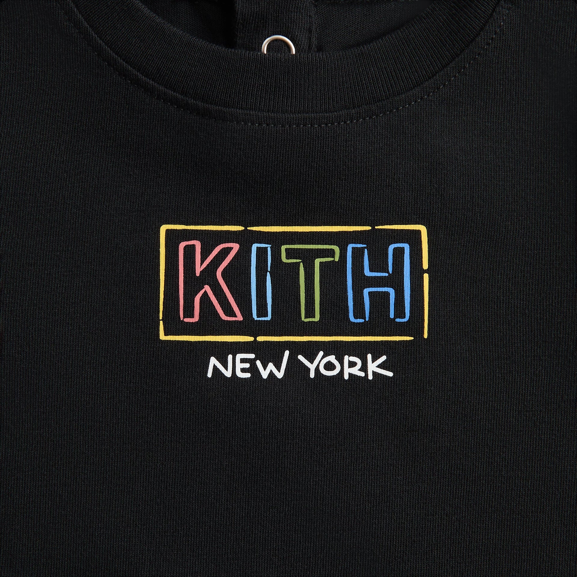 Kith Baby New York Classic Logo Tee - Black