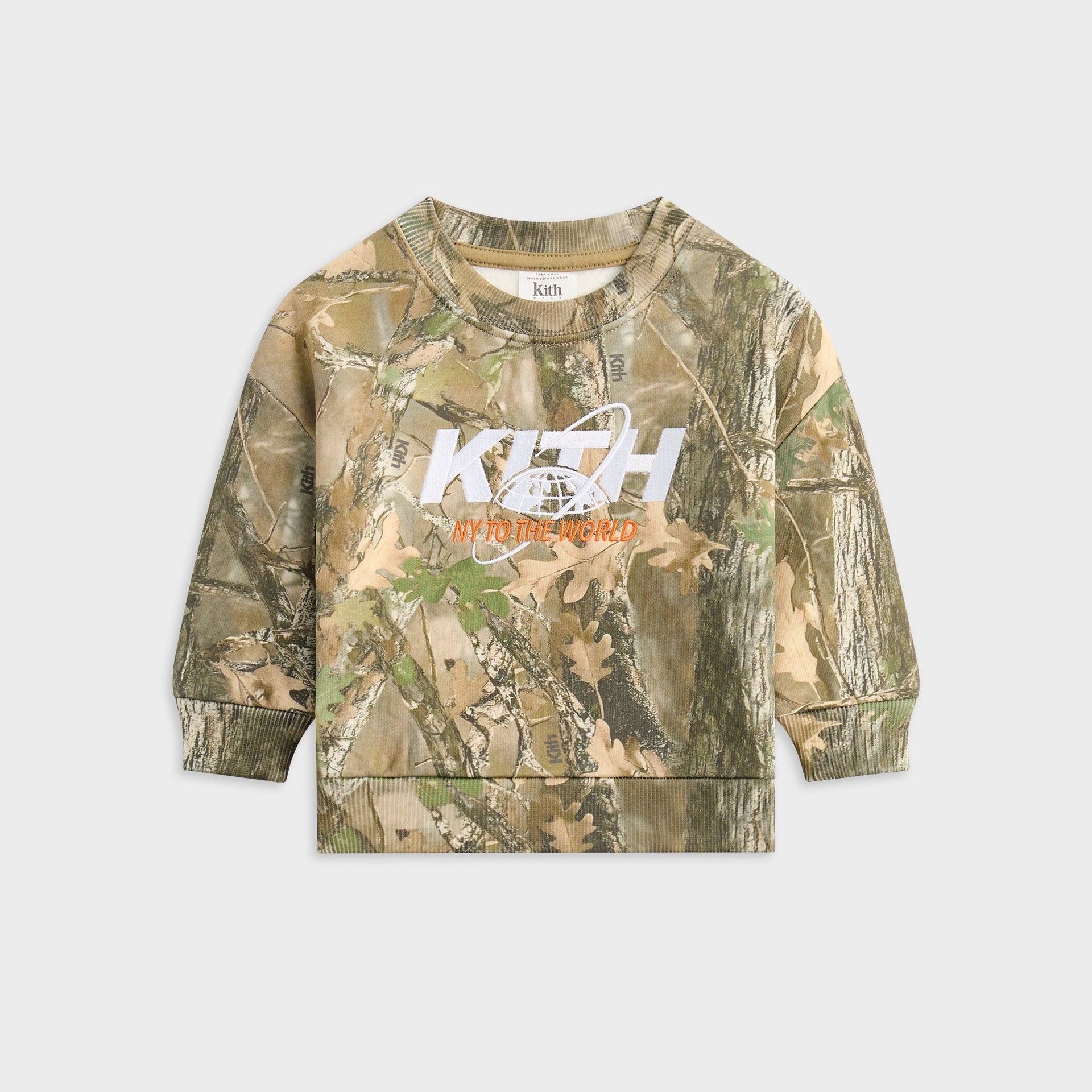 Kith Baby Printed Nelson Crewneck - Earth