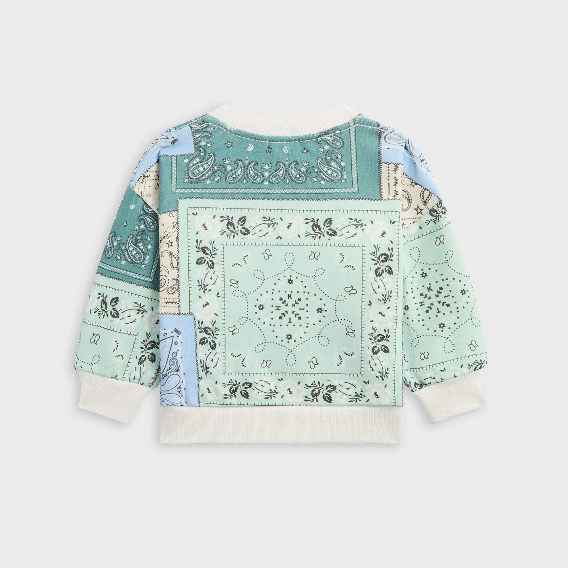 Kith Baby Deconstructed Bandana Nelson Crewneck - Wilde