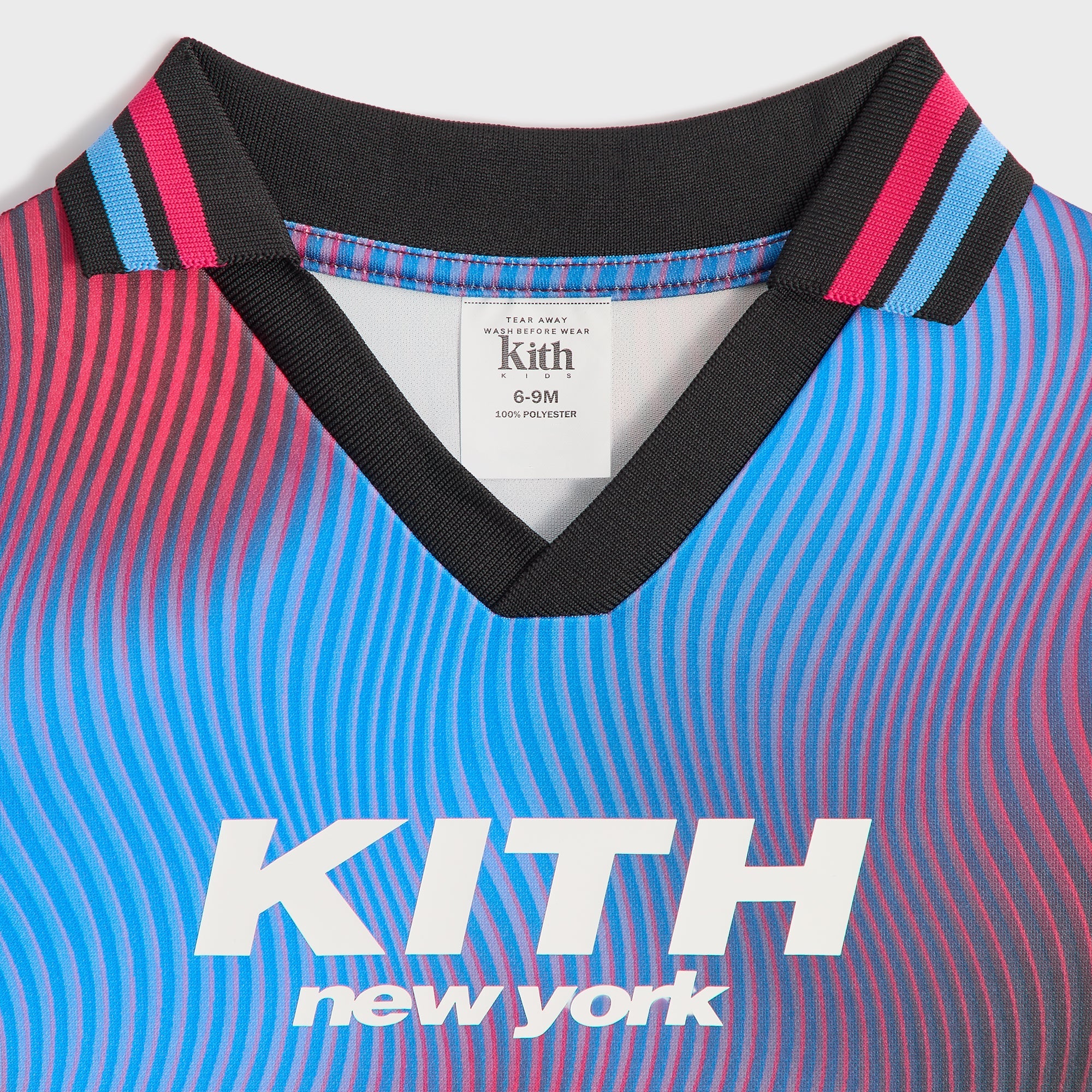 Kith Baby Wavy Ombre Edison Soccer Polo - Black – Kith Europe