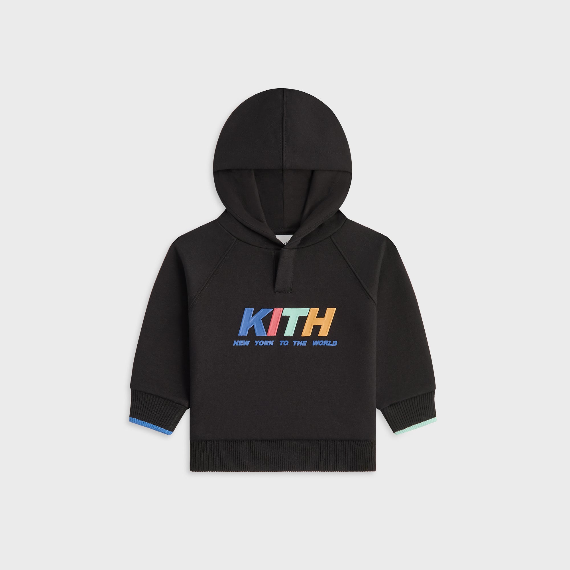 Kith Baby New York Nelson Hoodie - Black – Kith Europe