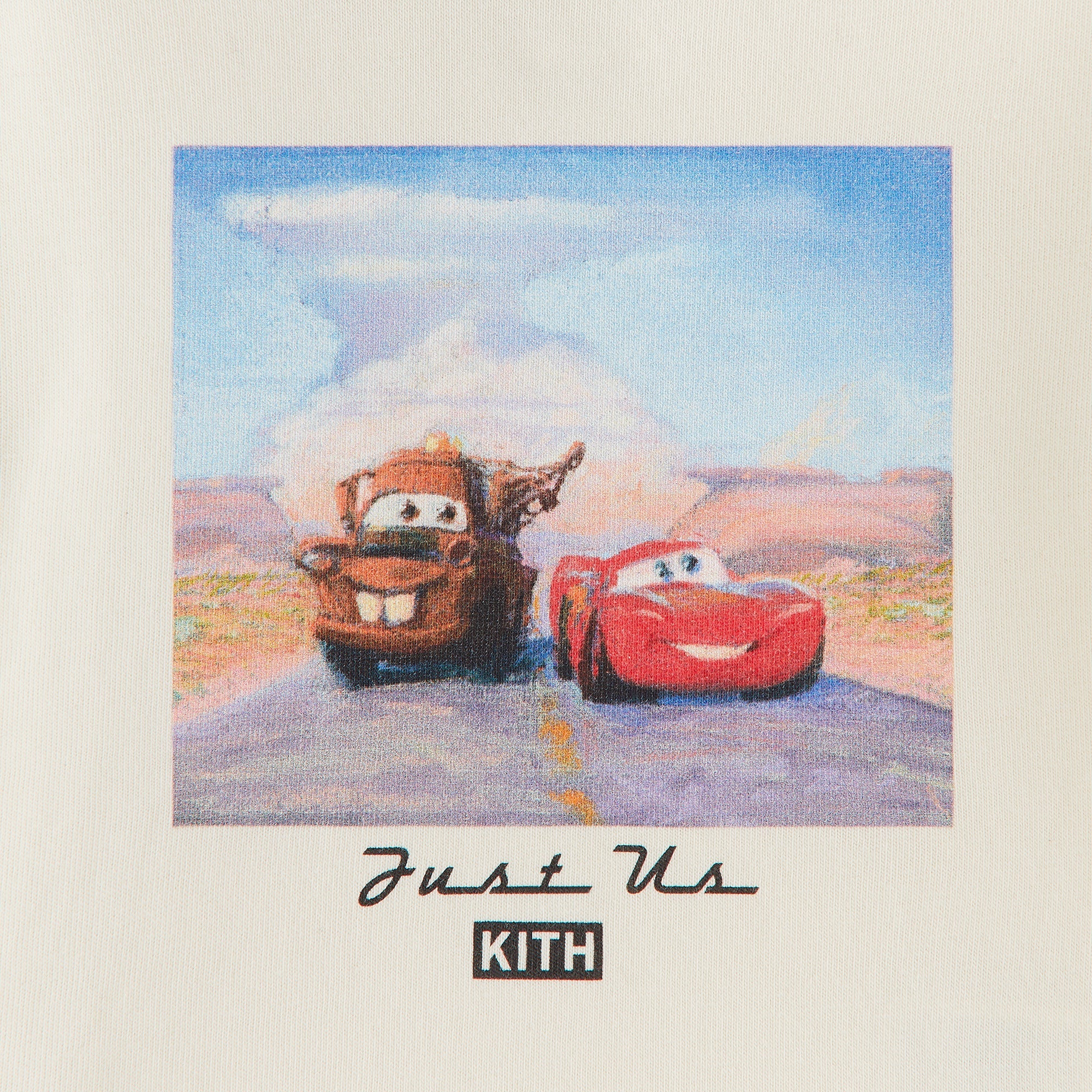 Disney | Kith Baby for Pixar Cars Just Us Tee - Sandrift – Kith Europe