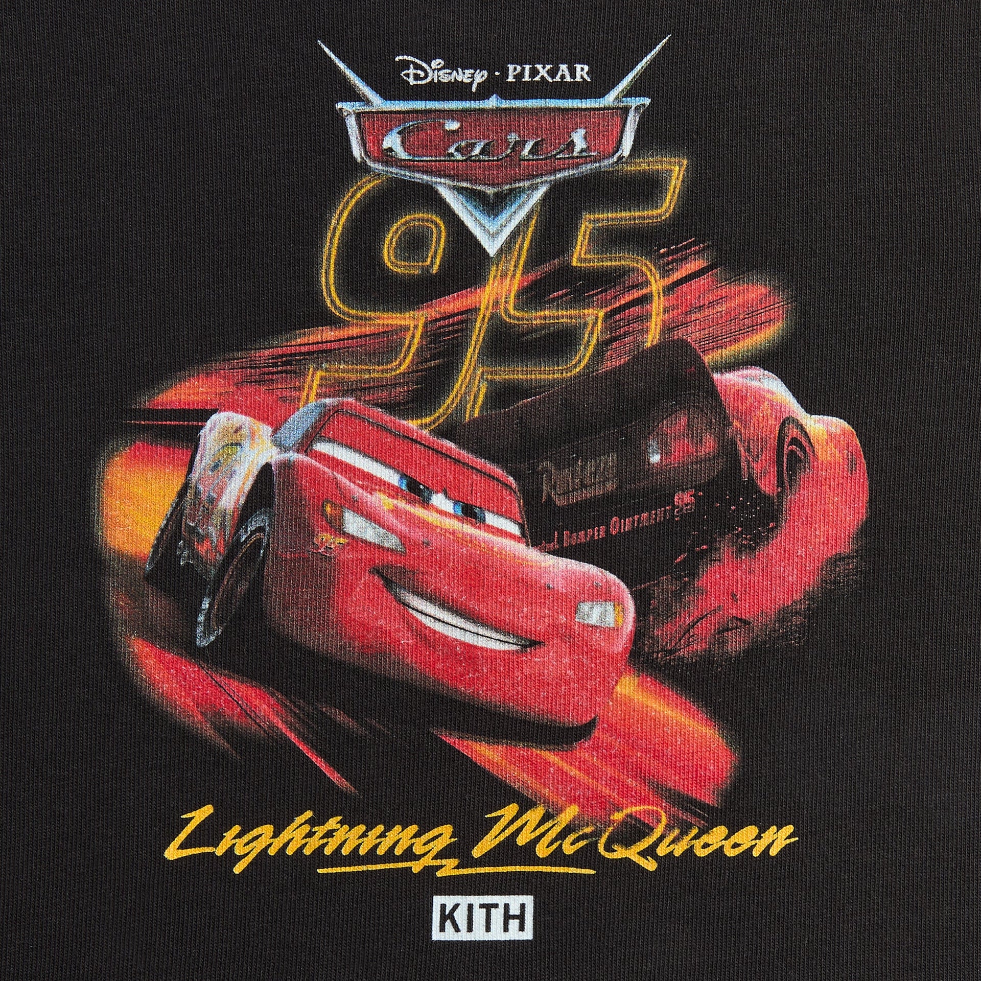 Disney | Kith Baby for Pixar Lightning McQueen Tee - Black