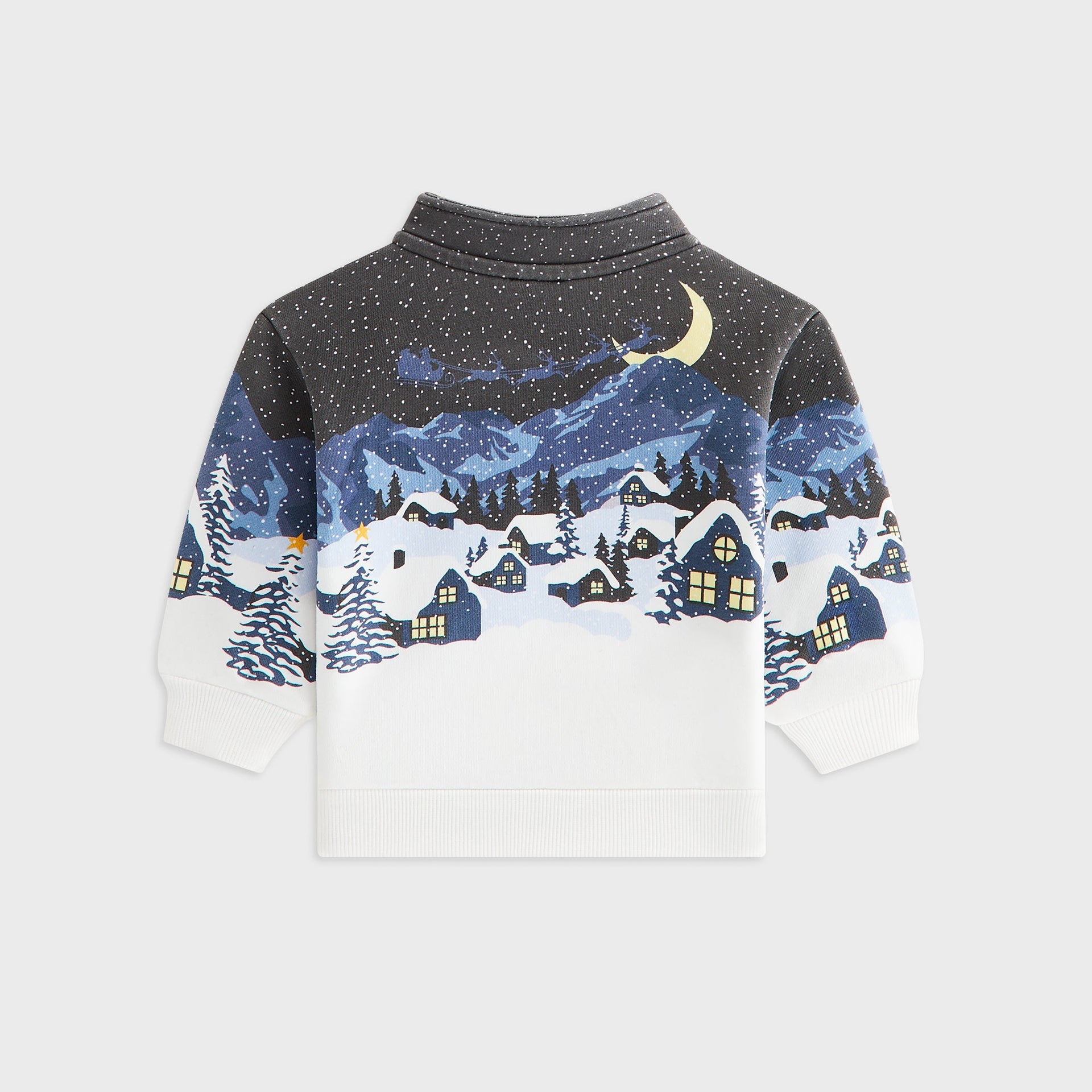 Kithmas Baby Village Hunter Quarter Zip - Black