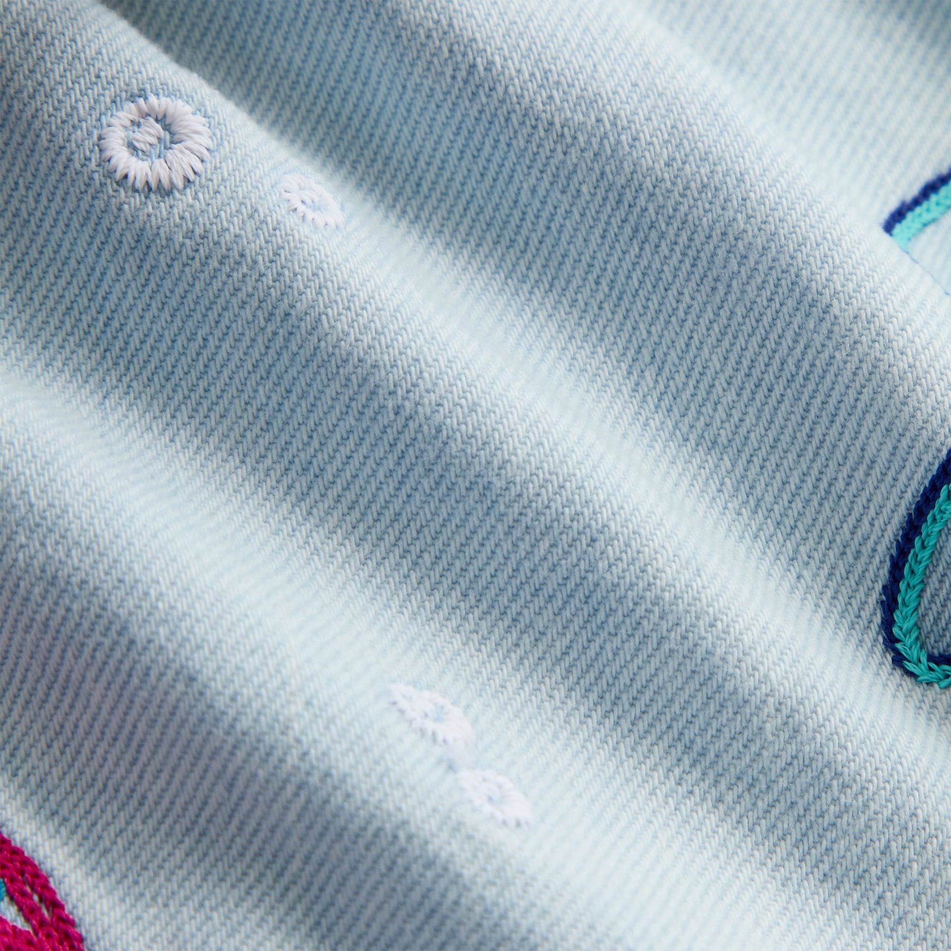 Kith Baby Novelty Thompson Camp Shirt - Light Indigo