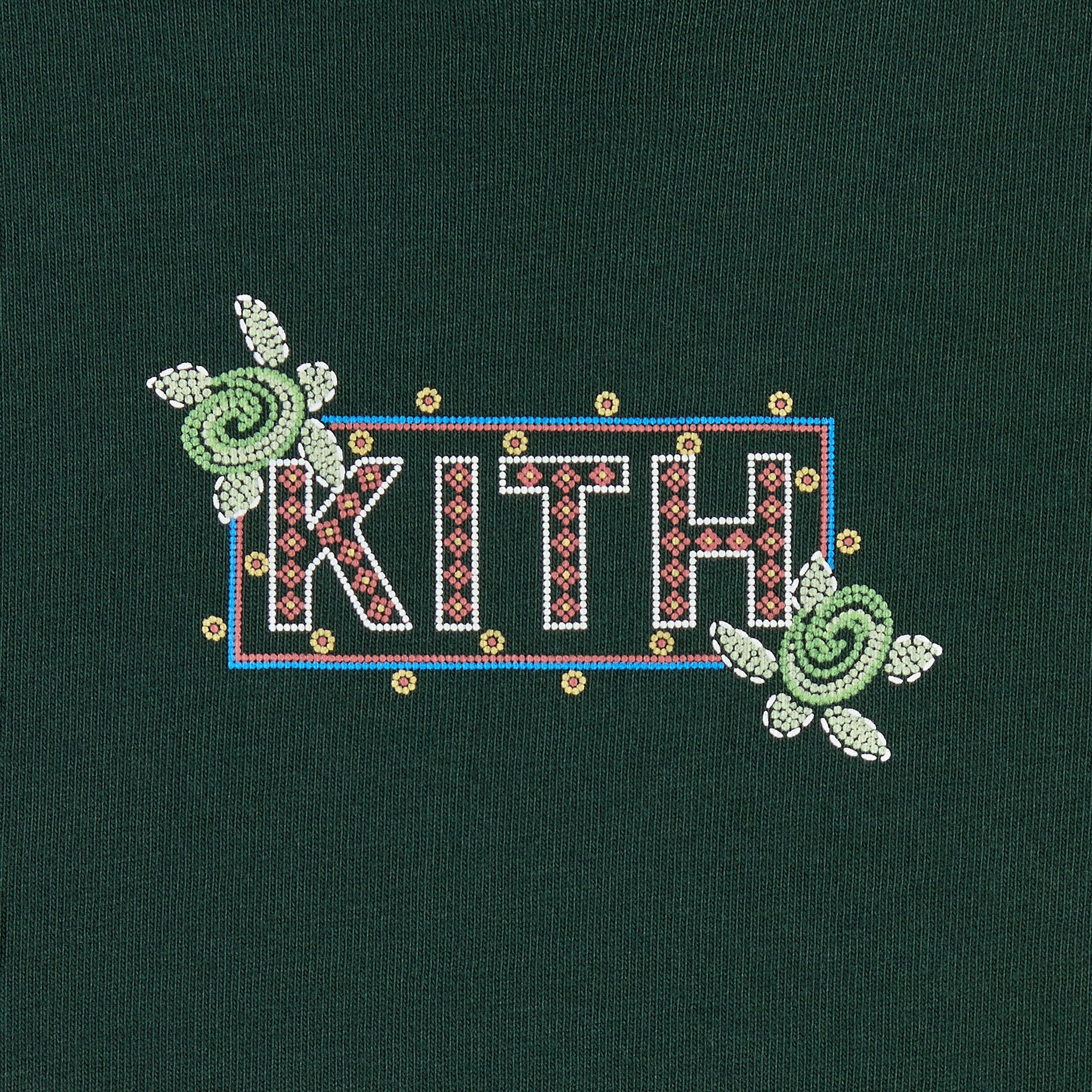 Kith Baby Beach Tile Classic Logo Graphic Tee - Stadium