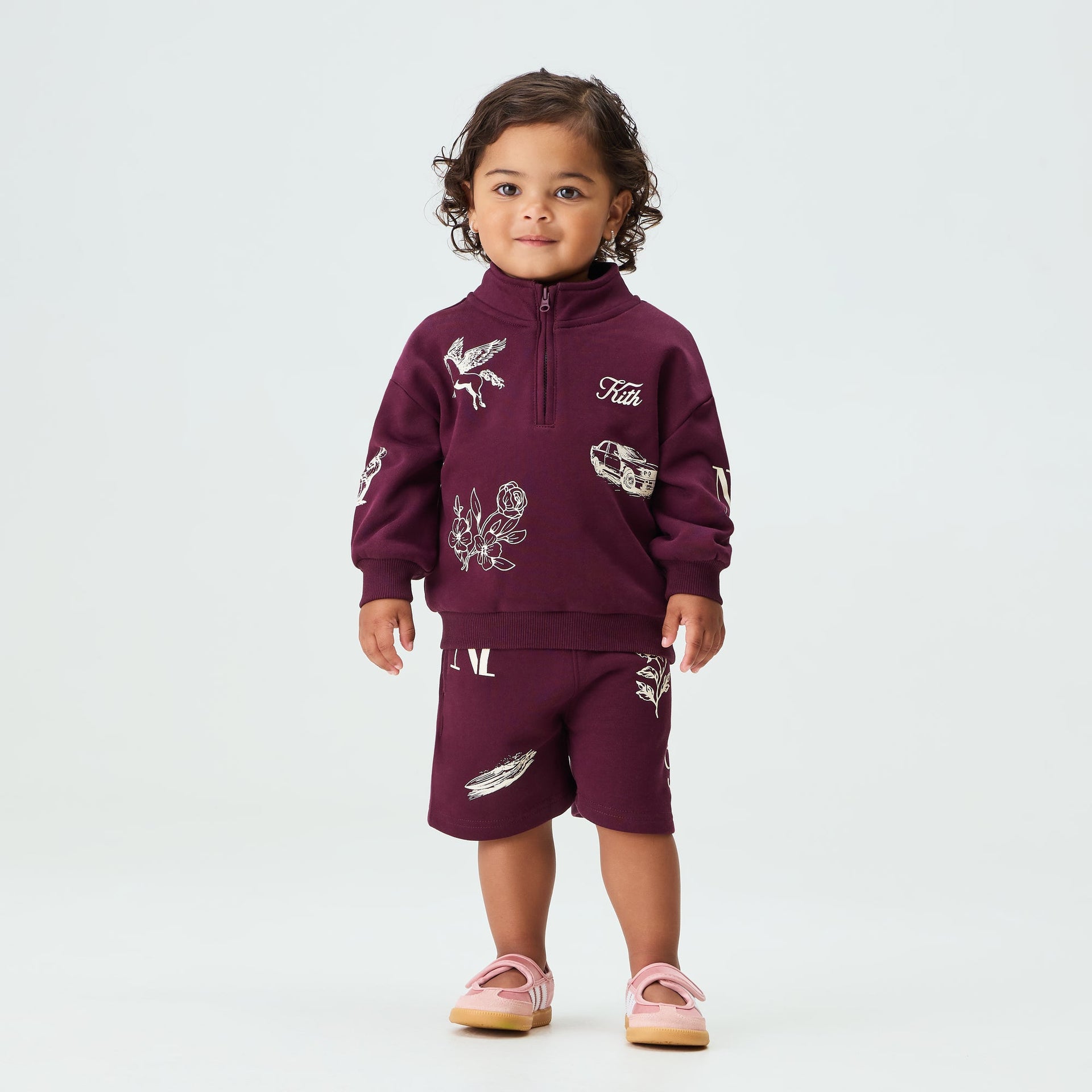 Kith Baby Logo Hunter Pullover - Essence