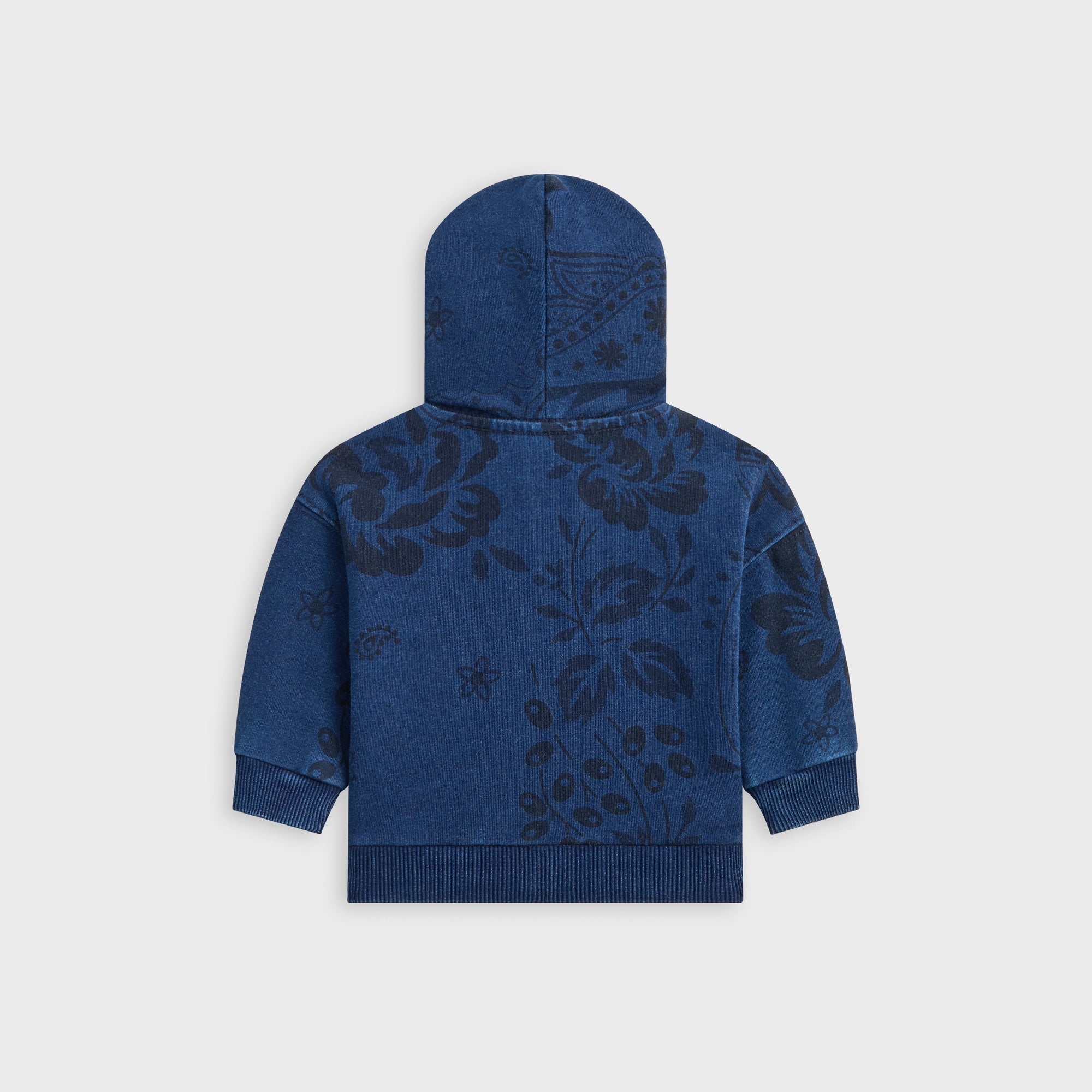 Kith Baby Full Zip Hoodie - Dark Indigo – Kith Europe