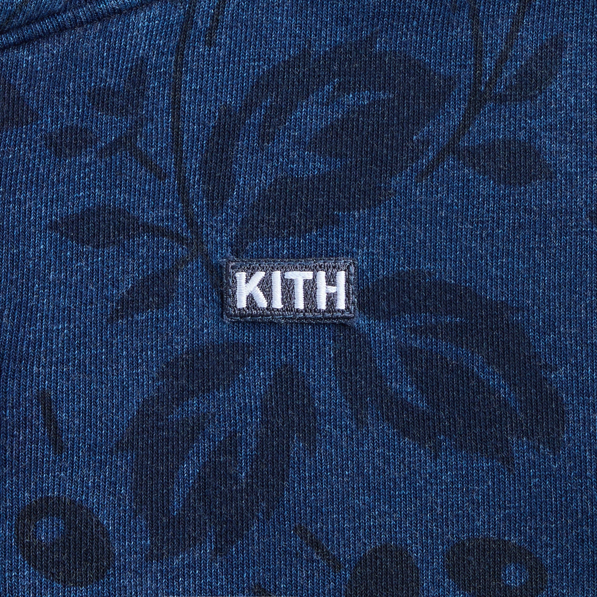 Kith Baby Full Zip Hoodie - Dark Indigo