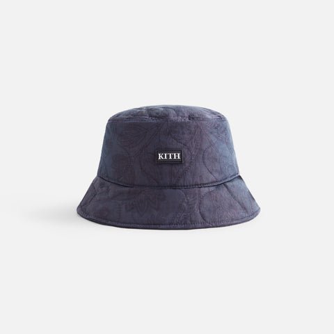 Kith Baby Quilted Bucket Hat - Black