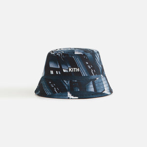 Batman | Kith Baby Reversible Dawson Bucket Hat - Black