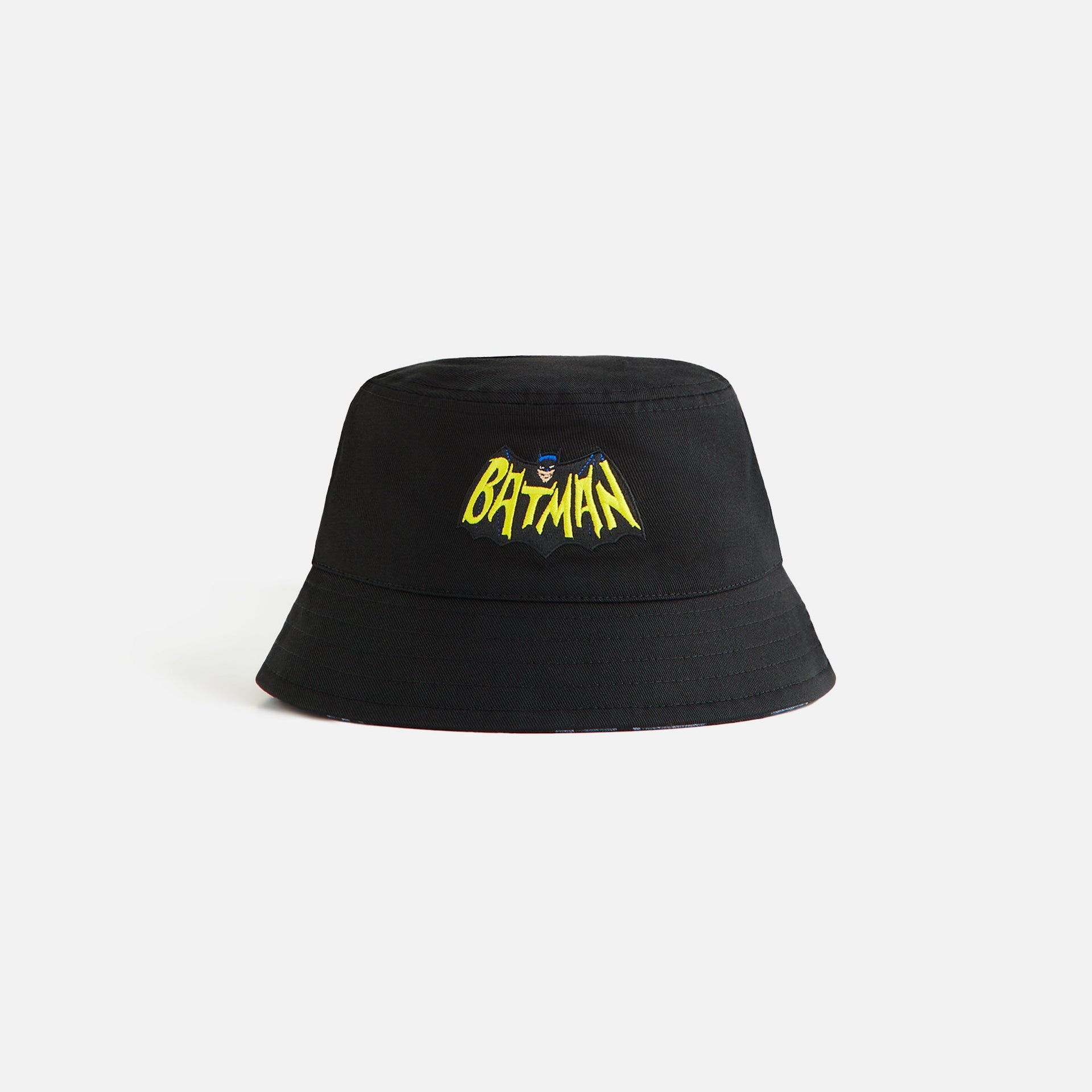 Batman | Kith Baby Reversible Dawson Bucket Hat - Black