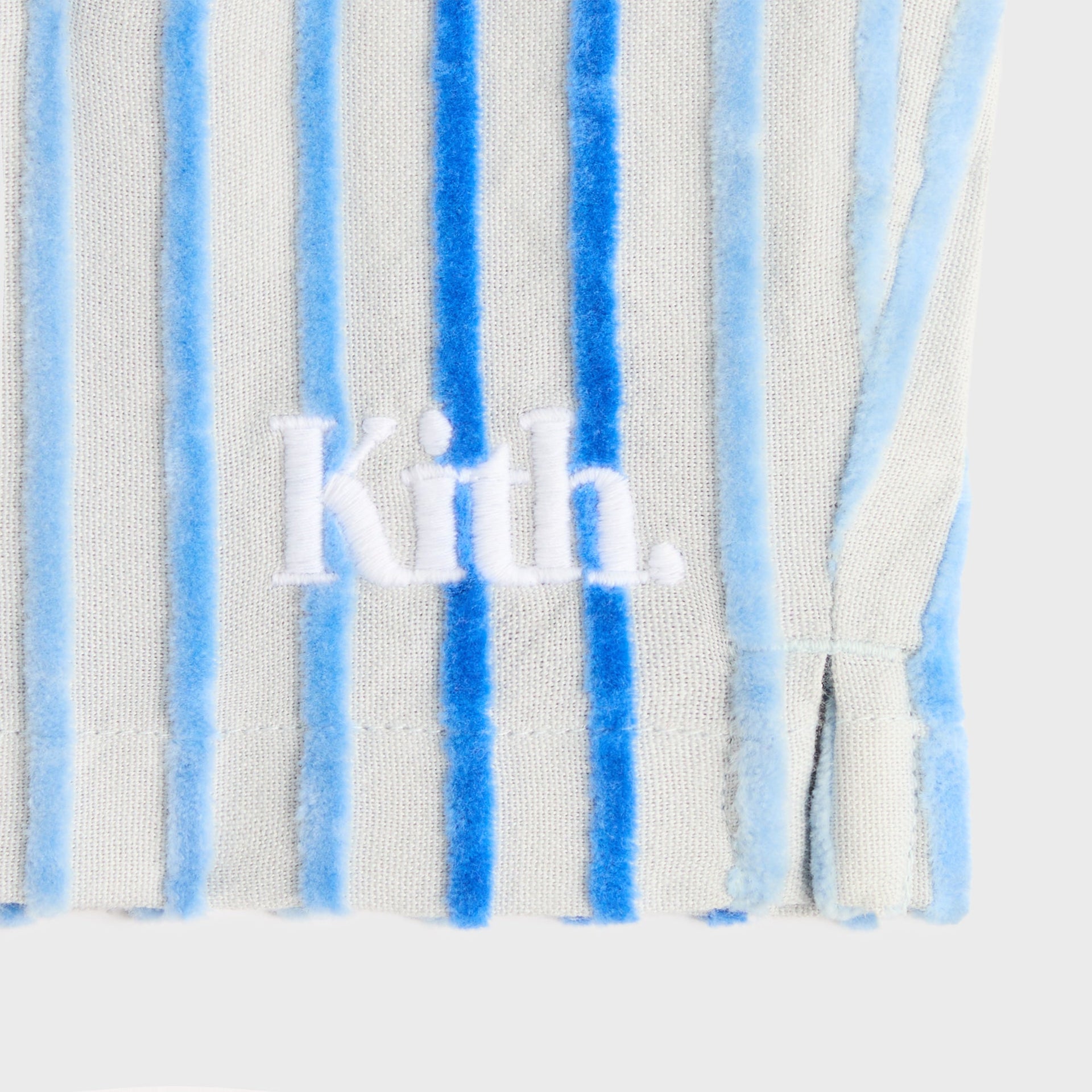 Kith Baby Chenille Stripe Thompson Short - Cornflower