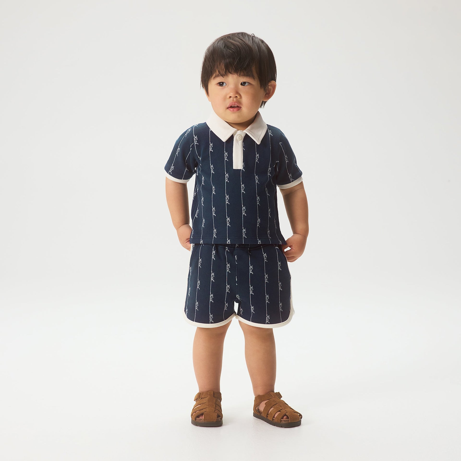 Kith Baby Script Knit Jordan Short - Nocturnal