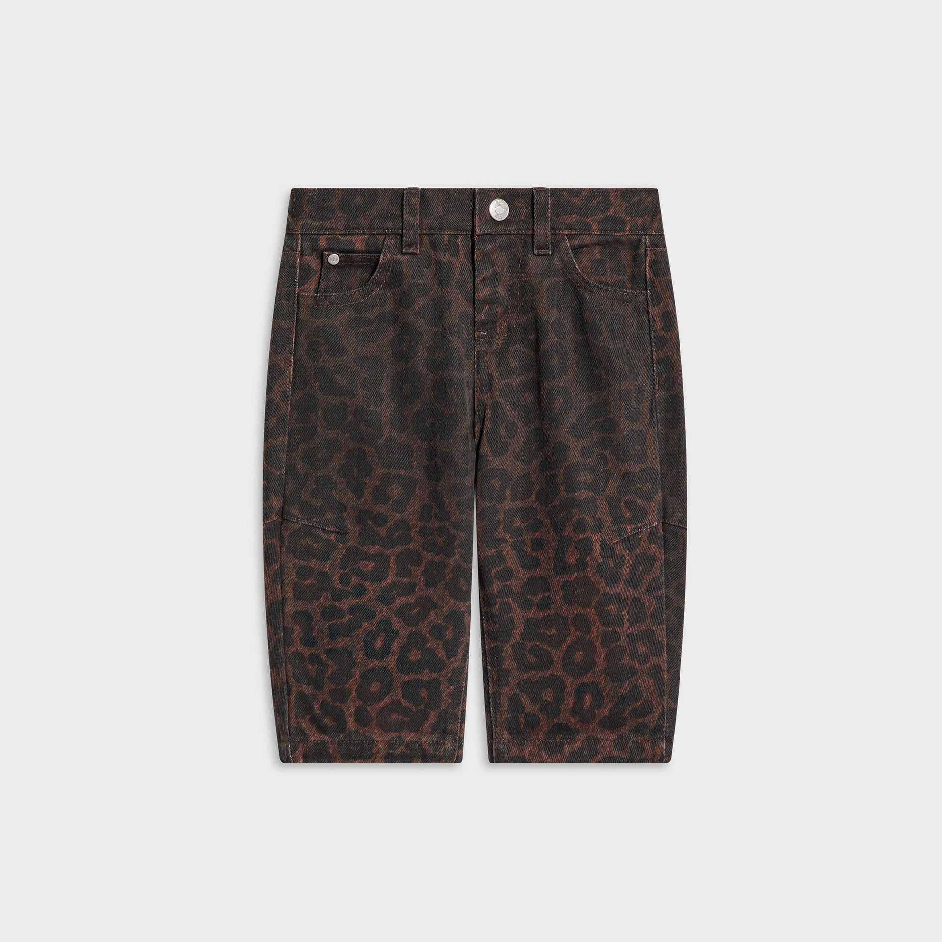 Kith Baby Leopard Heston Wide Leg Jean - Incognito