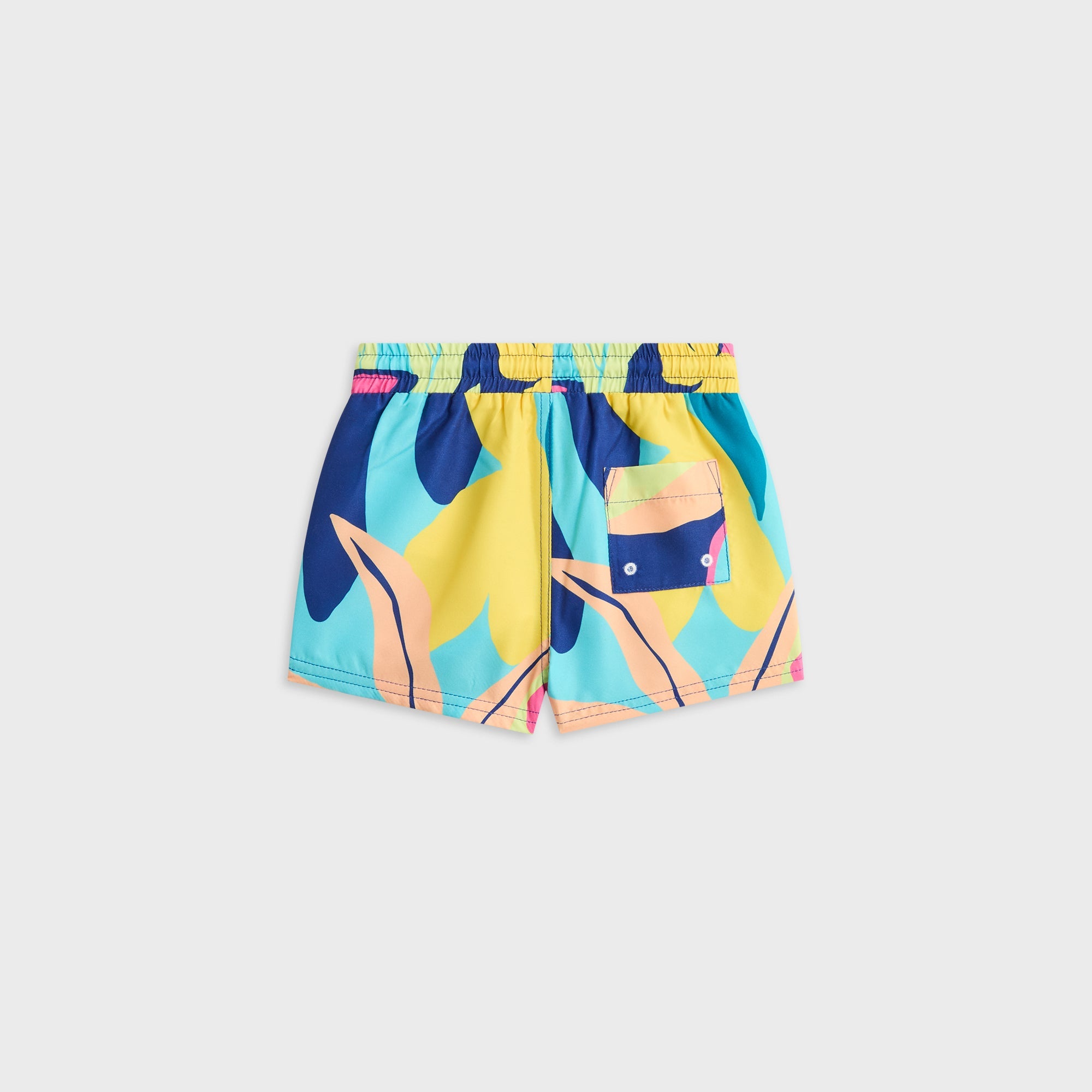Kith Baby Abstract Tropical Kai Swim Trunk - Multi – Kith Europe
