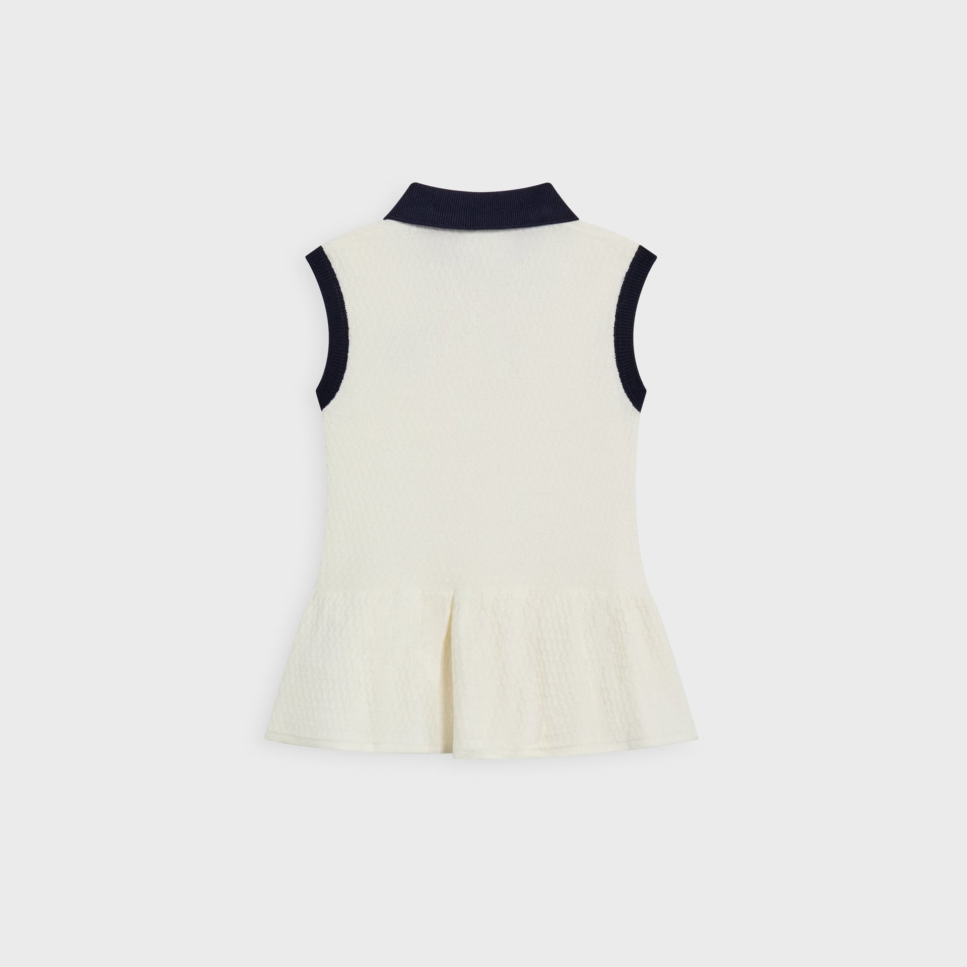 Kith Baby Knit Teagan Short Sleeve Polo Dress - Silk - PH