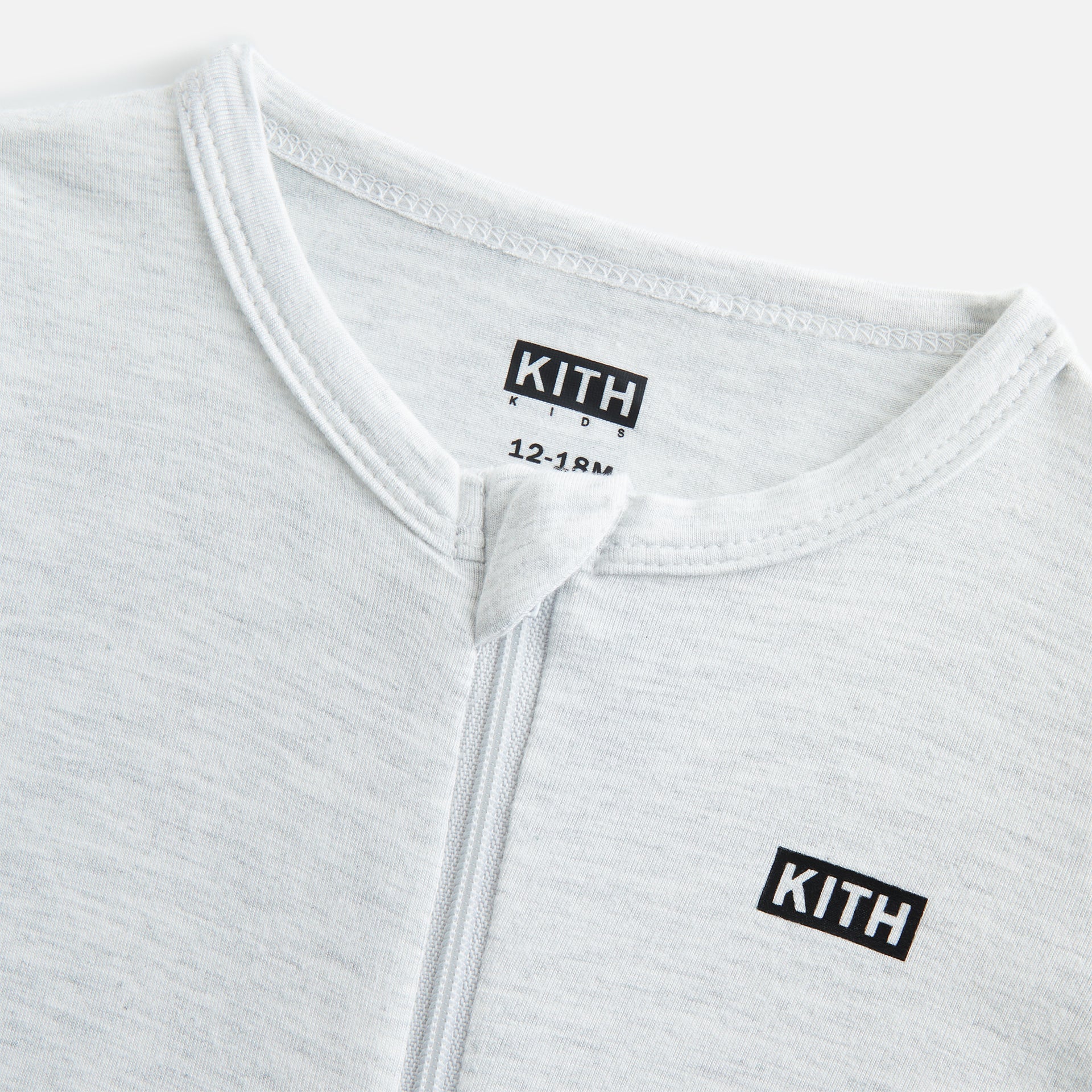 Kith Baby Coverall - Light Heather Grey