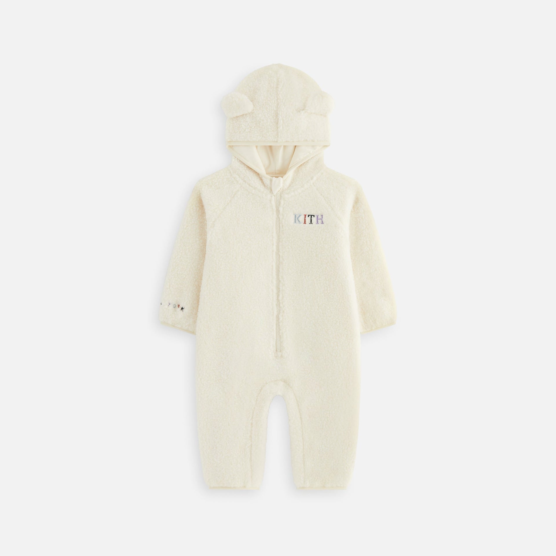 Kith Baby New York to the World Sherpa Coverall - Silk