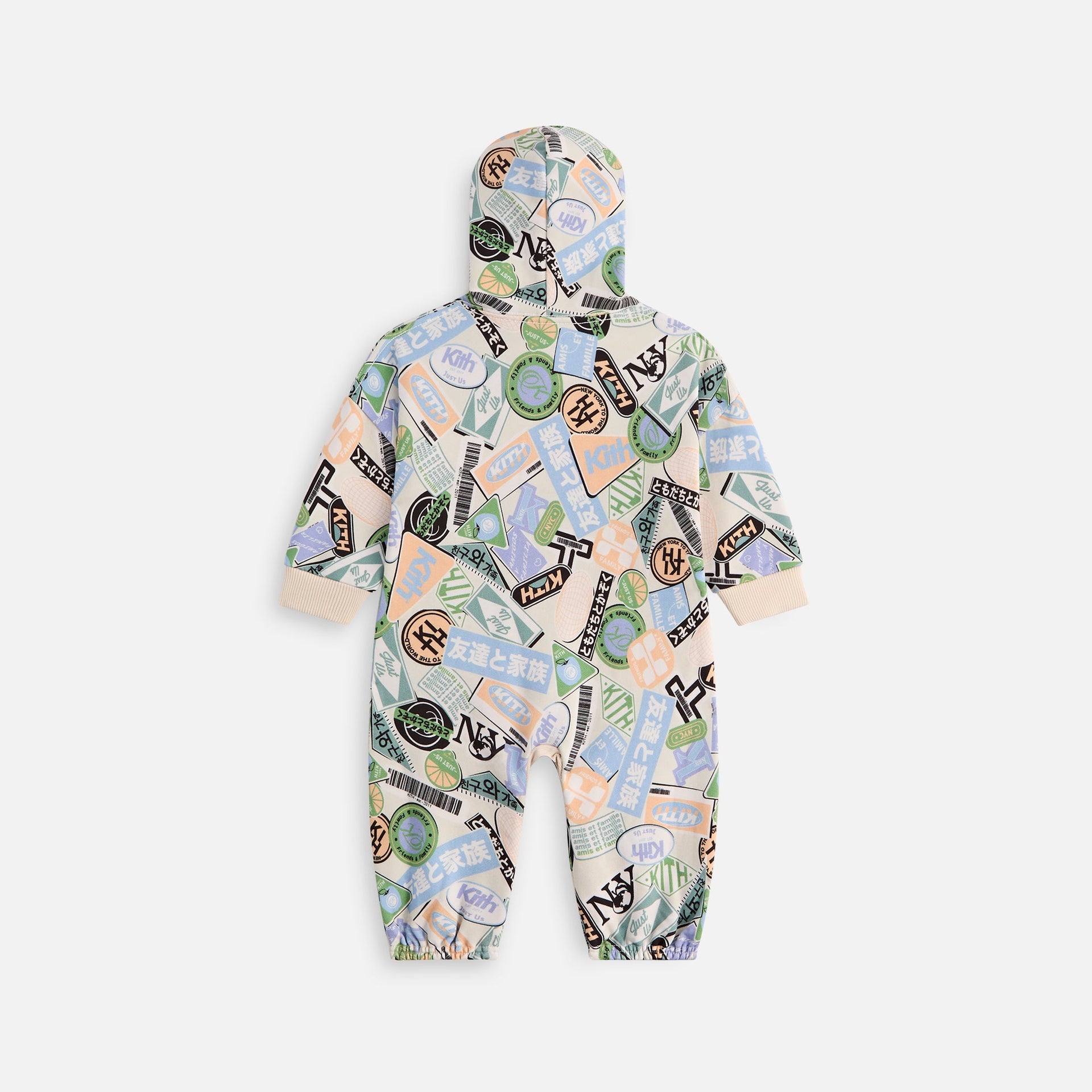 Kith Baby Friends and Family Nelson Coverall - Sandrift