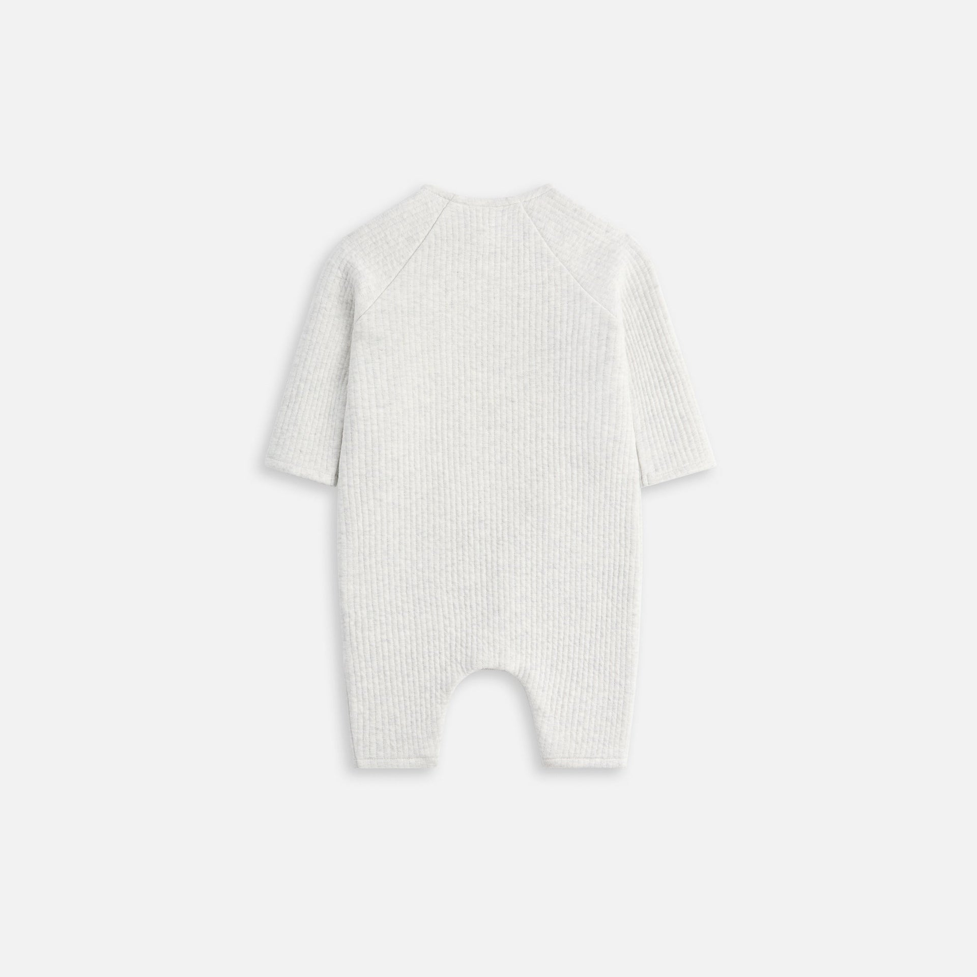 Kith Baby Quilted Coverall - Light Heather Grey