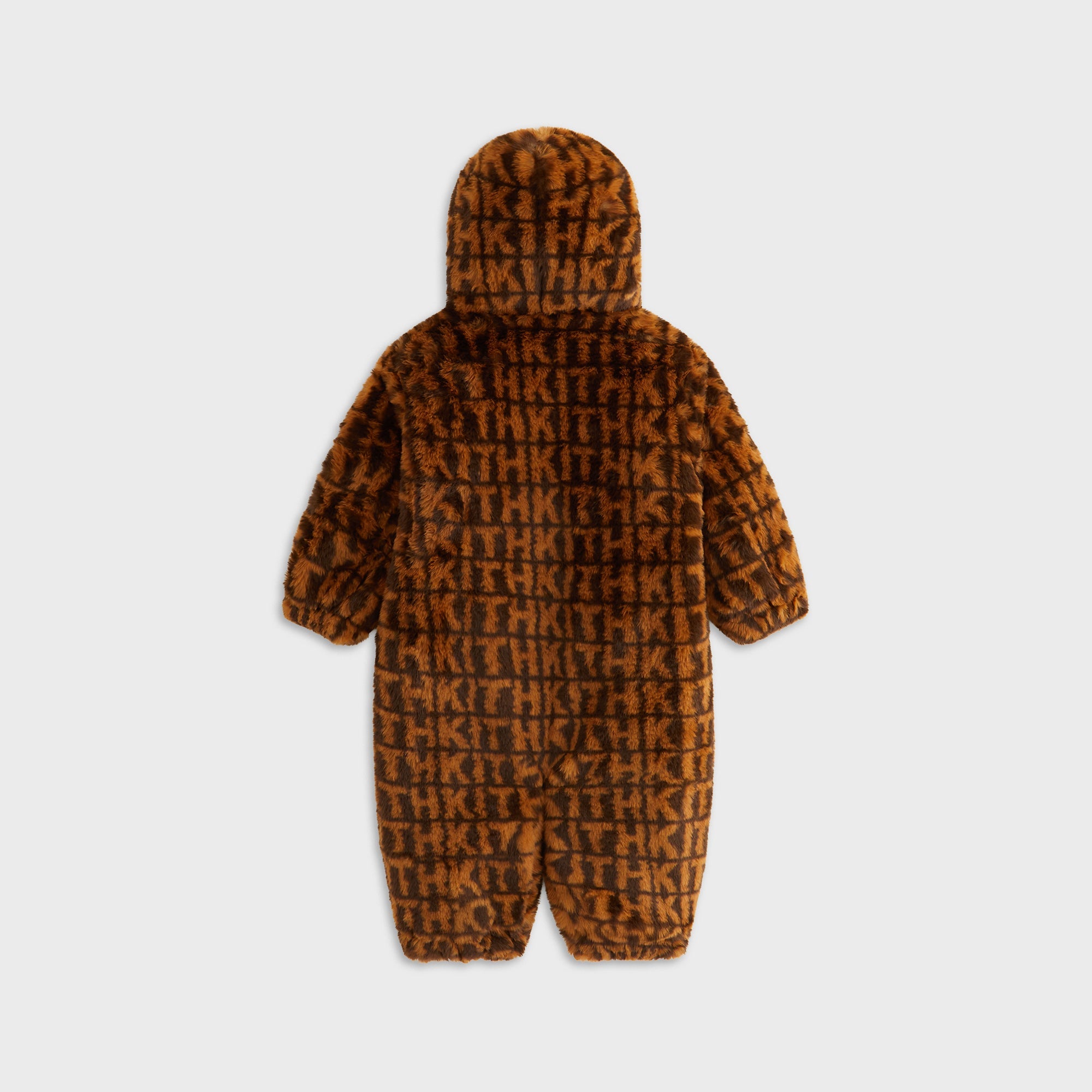 Kith Baby Faux Fur Monogram Teddy Coverall - Legacy – Kith Europe