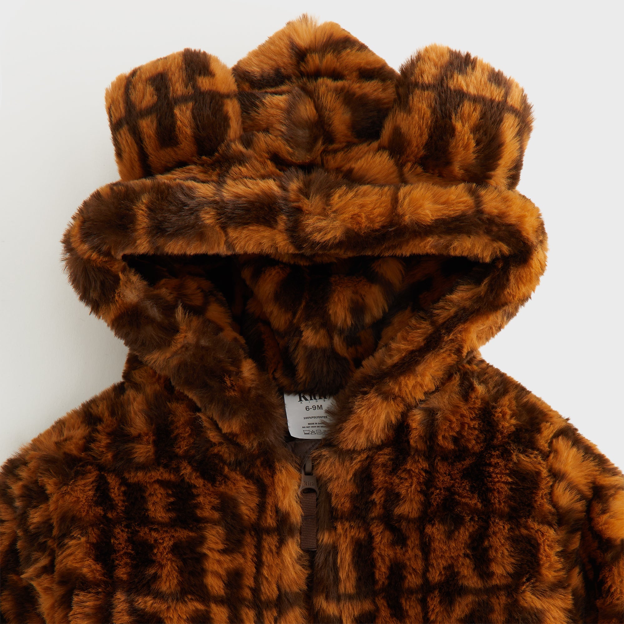 Kith Baby Faux Fur Monogram Teddy Coverall - Legacy – Kith Europe