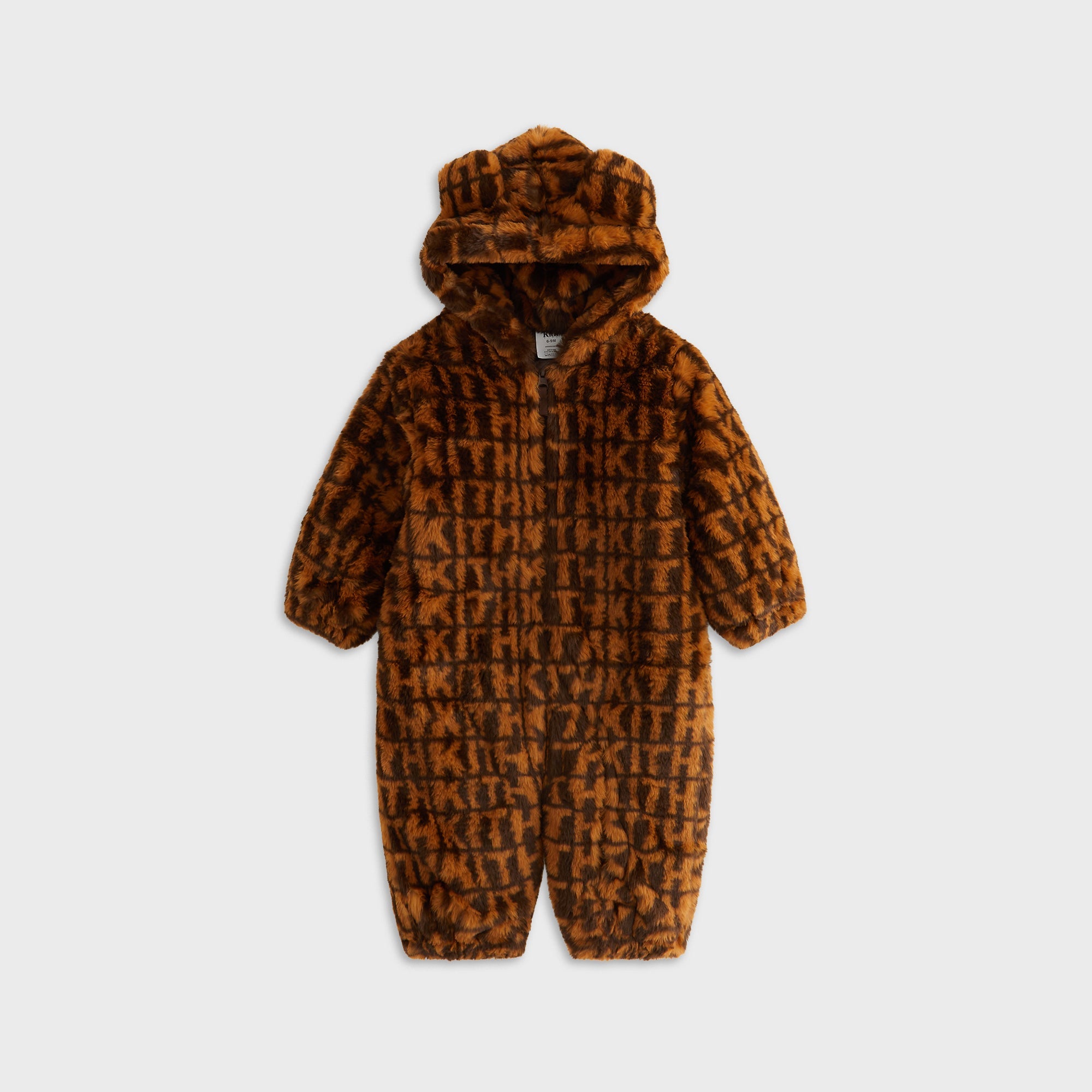 Kith Baby Faux Fur Monogram Teddy Coverall - Legacy – Kith Europe
