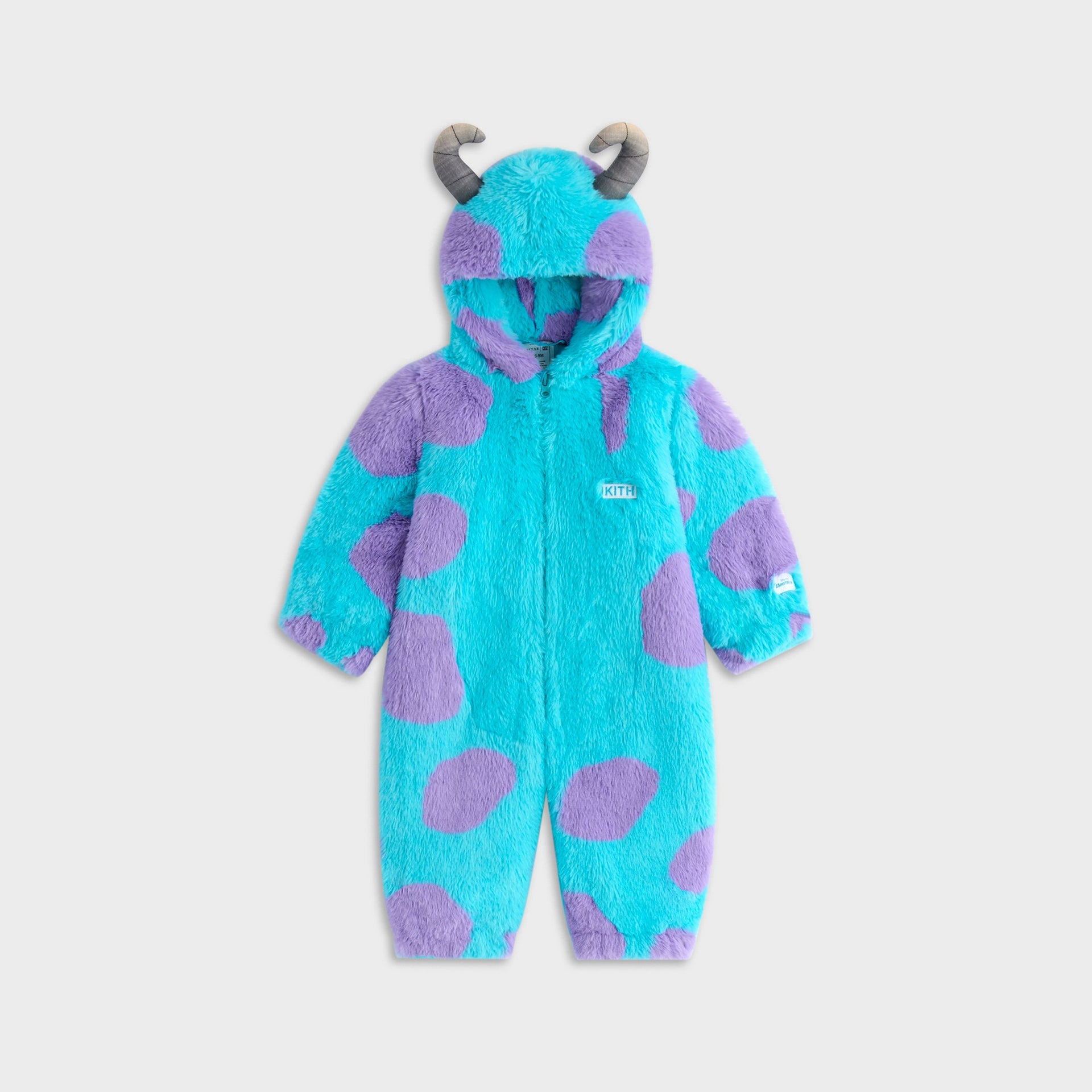 Disney | Kith Baby for Pixar Monsters Inc. Sulley Fur Coverall - Multi